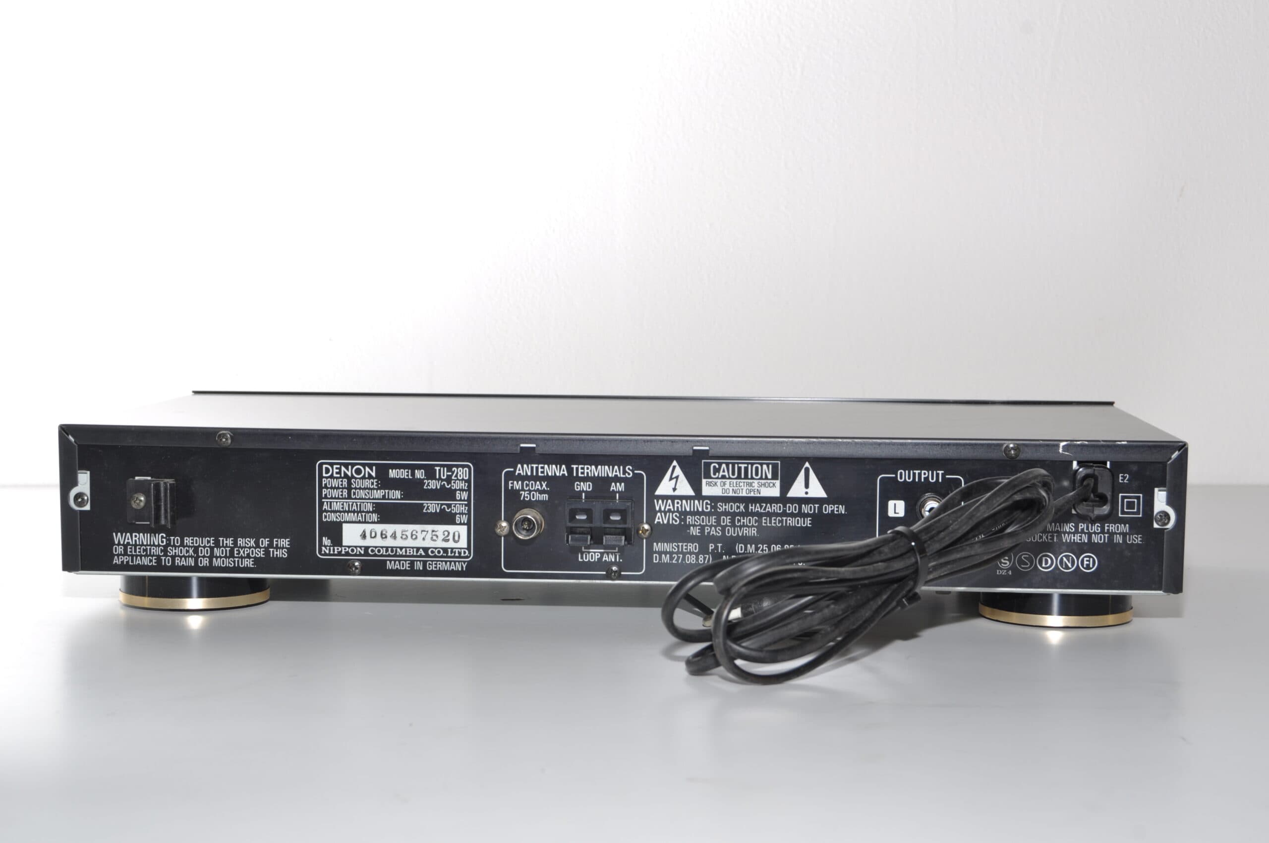 Denon TU-280 bilde 4