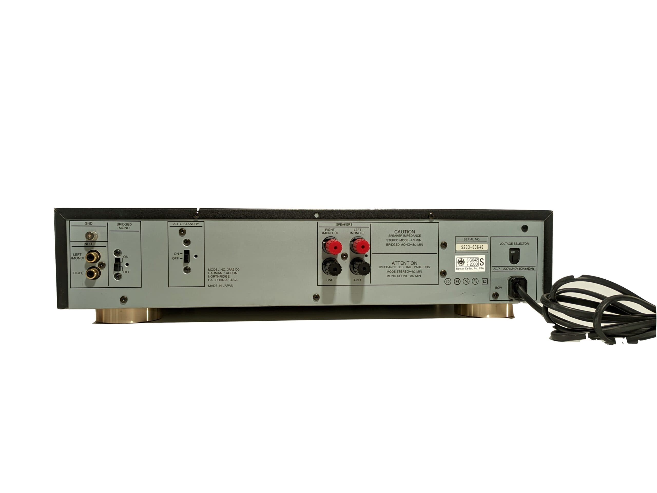 Harman/Kardon PA2100 bilde 8