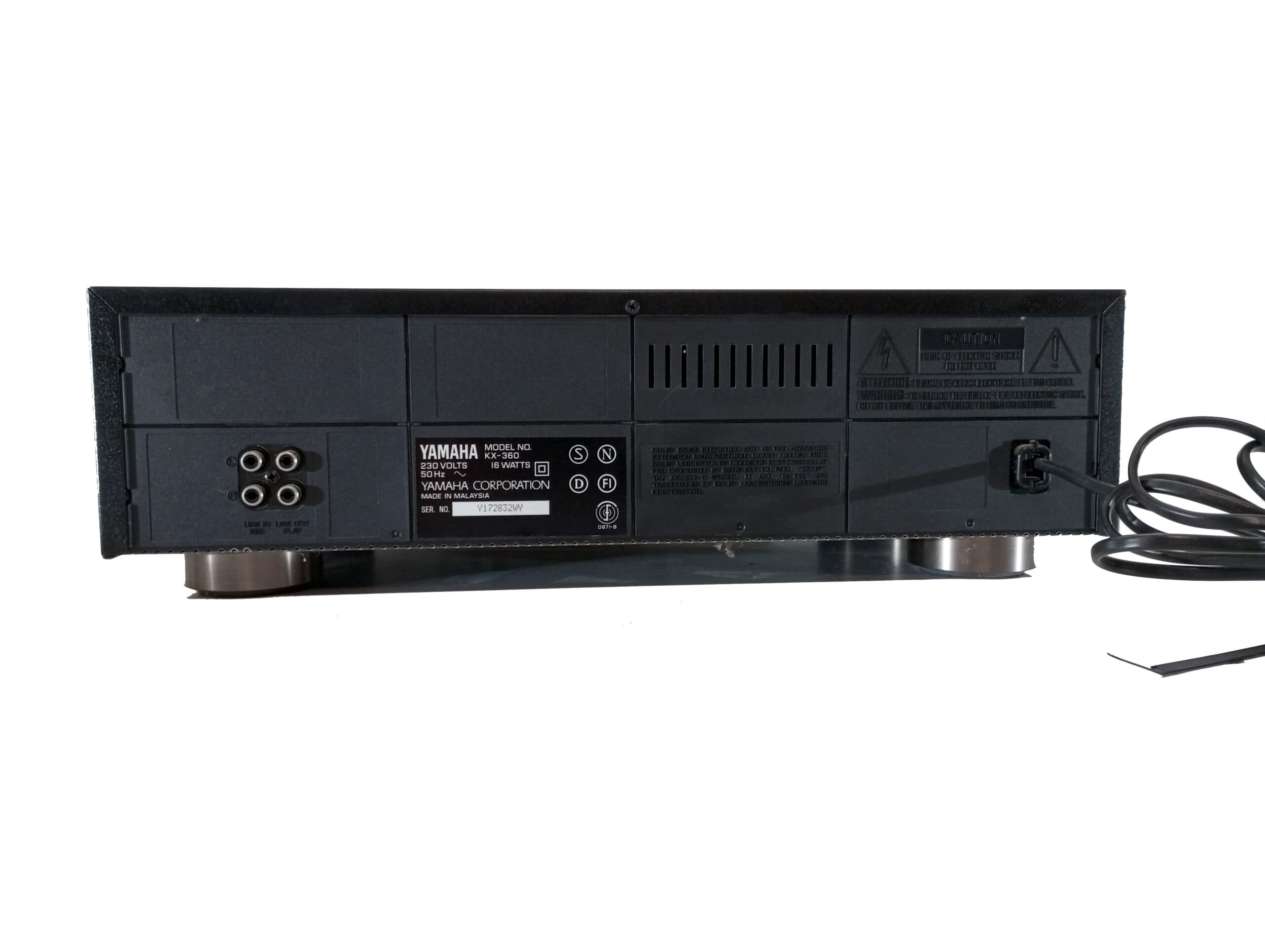 Yamaha KX-360 bilde 3