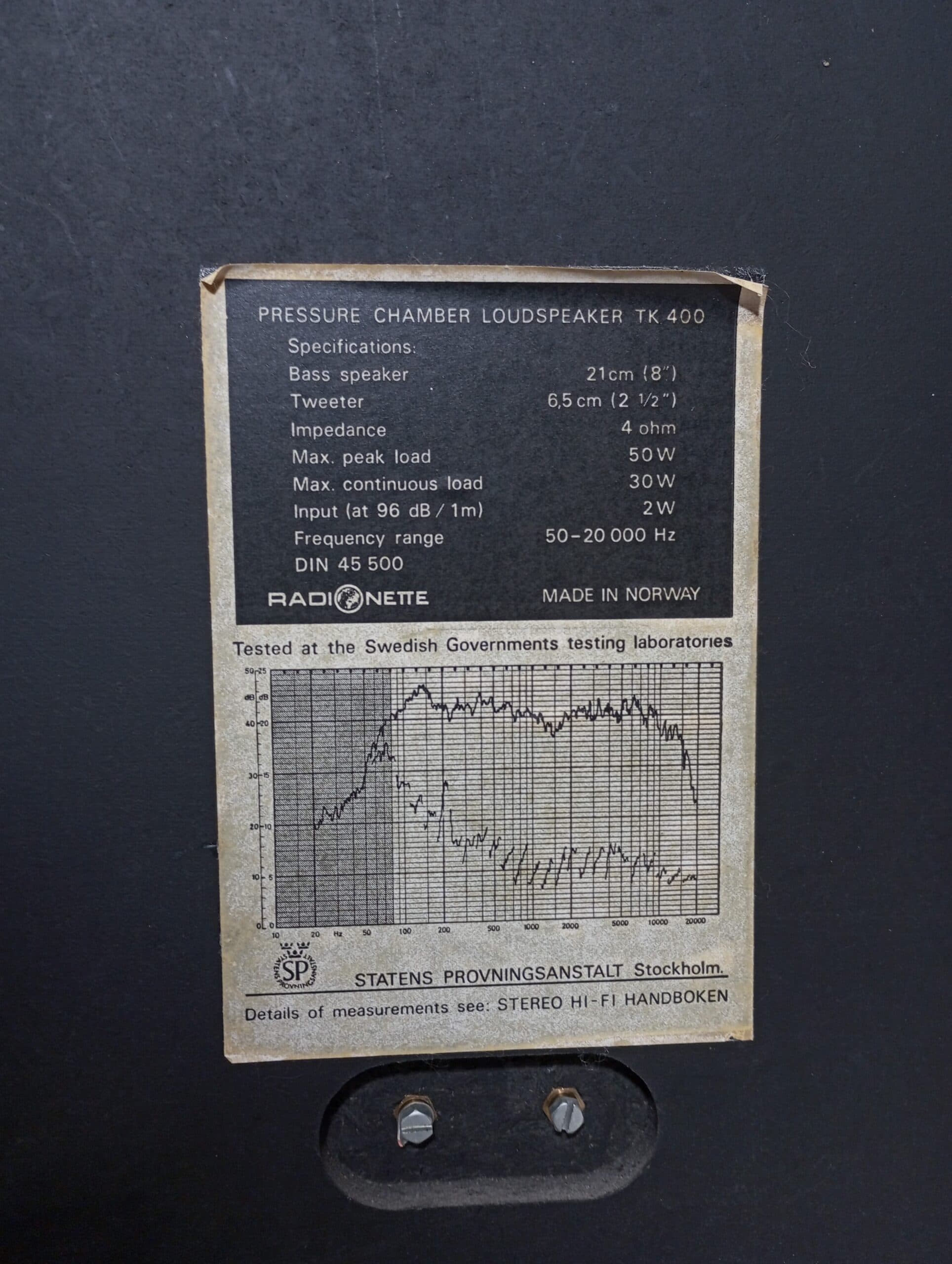 Radionette TK400 bilde 7