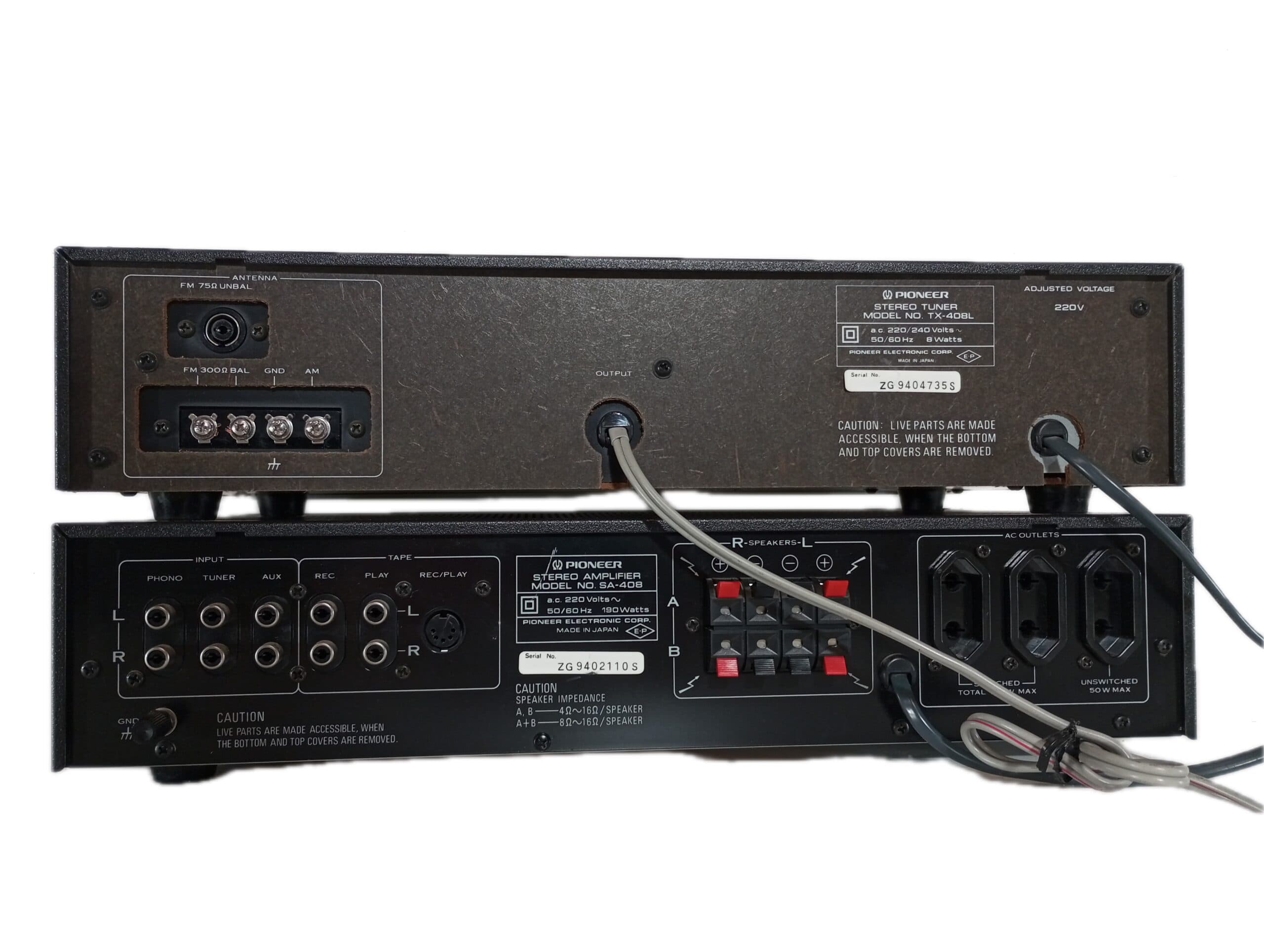 Pioneer SA-408 & TX-408 bilde 2