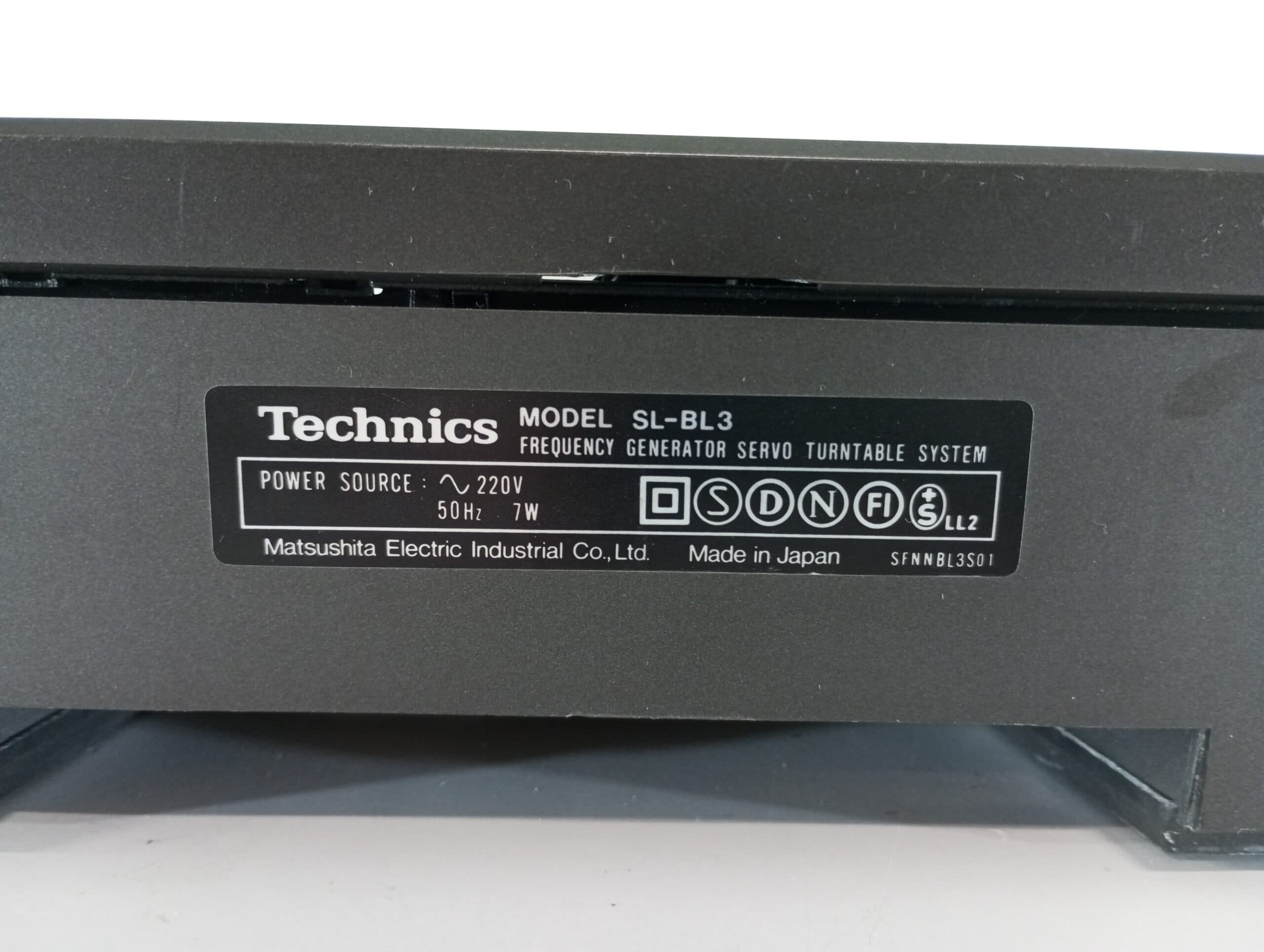 Technics SL-BL3 bilde 4