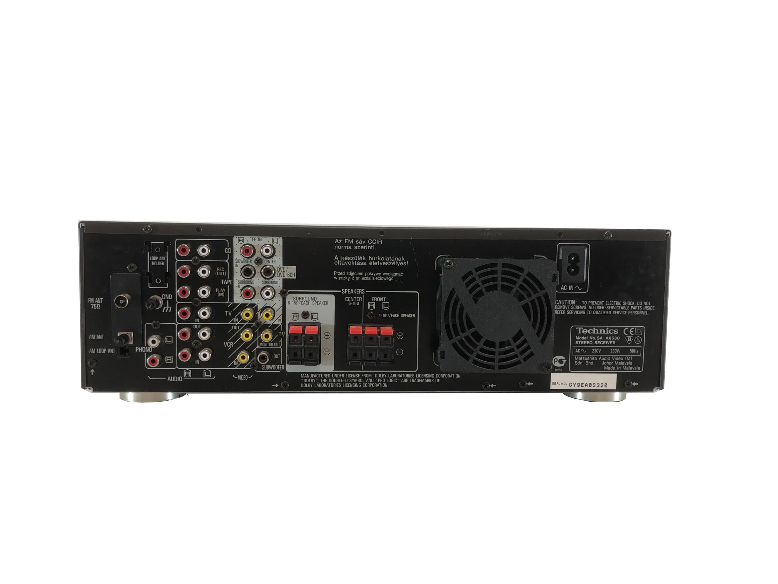 Technics SA-AX530 bilde 5