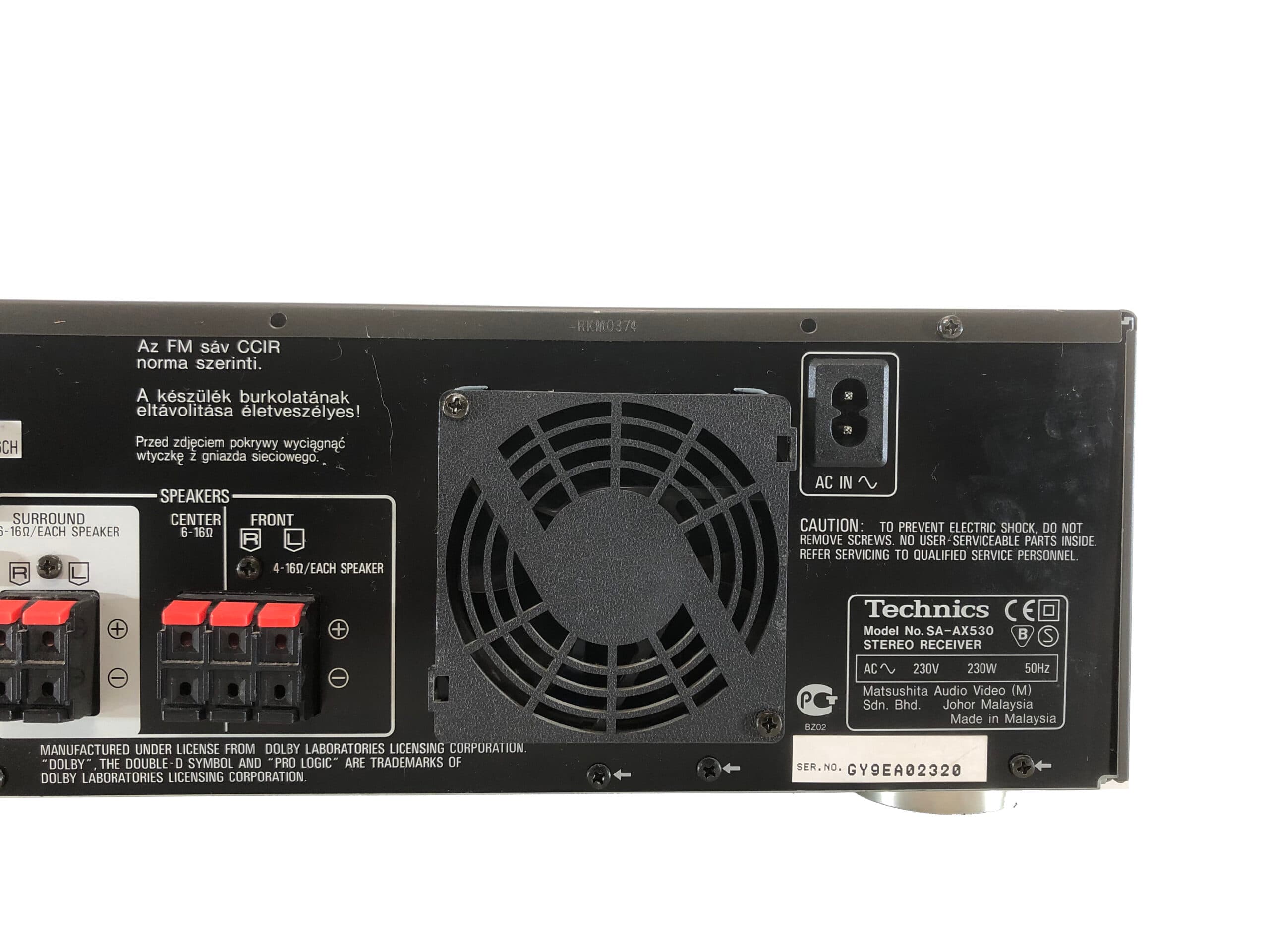 Technics SA-AX530 bilde 3