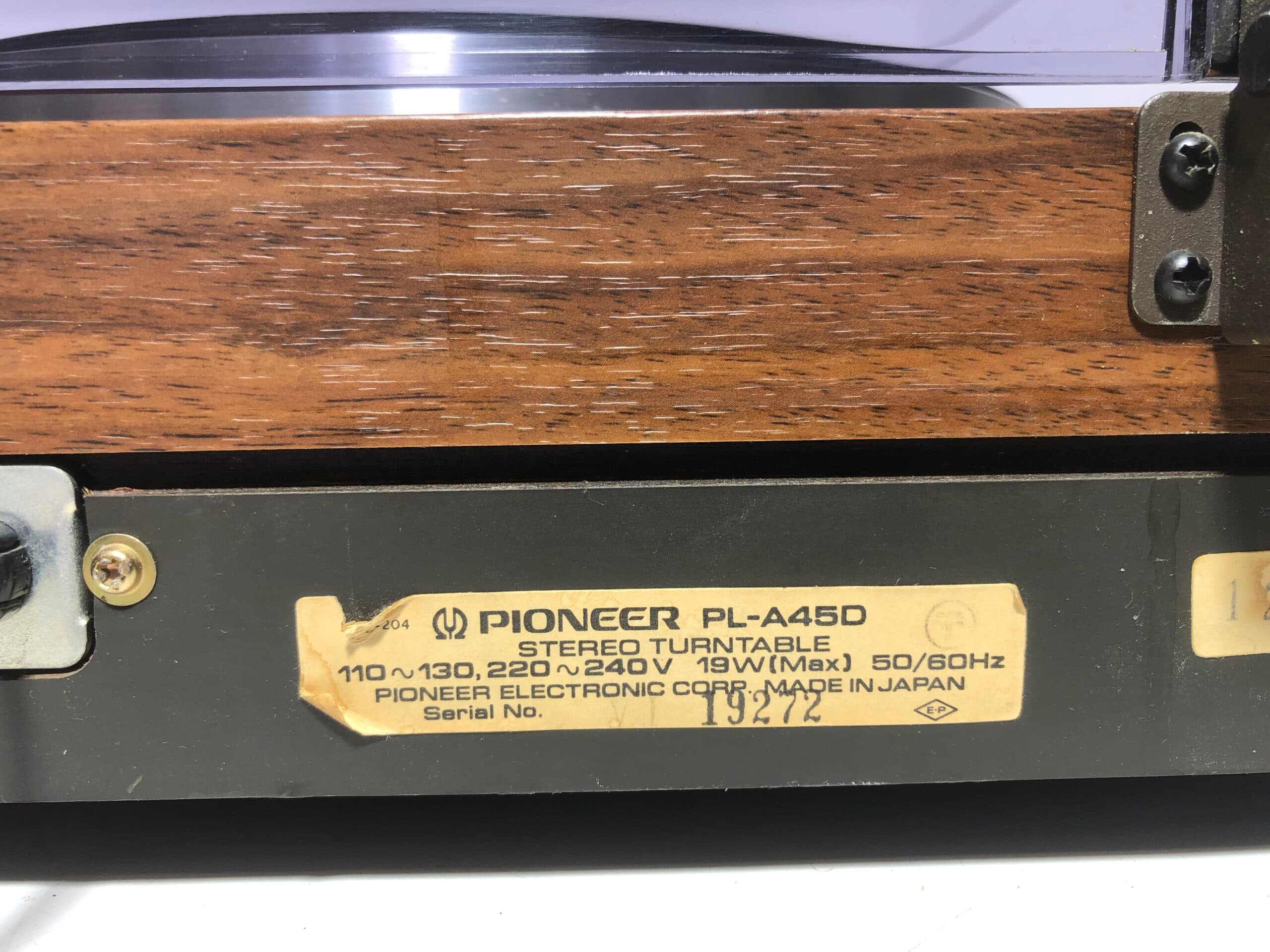 Pioneer PL-A45D bilde 2