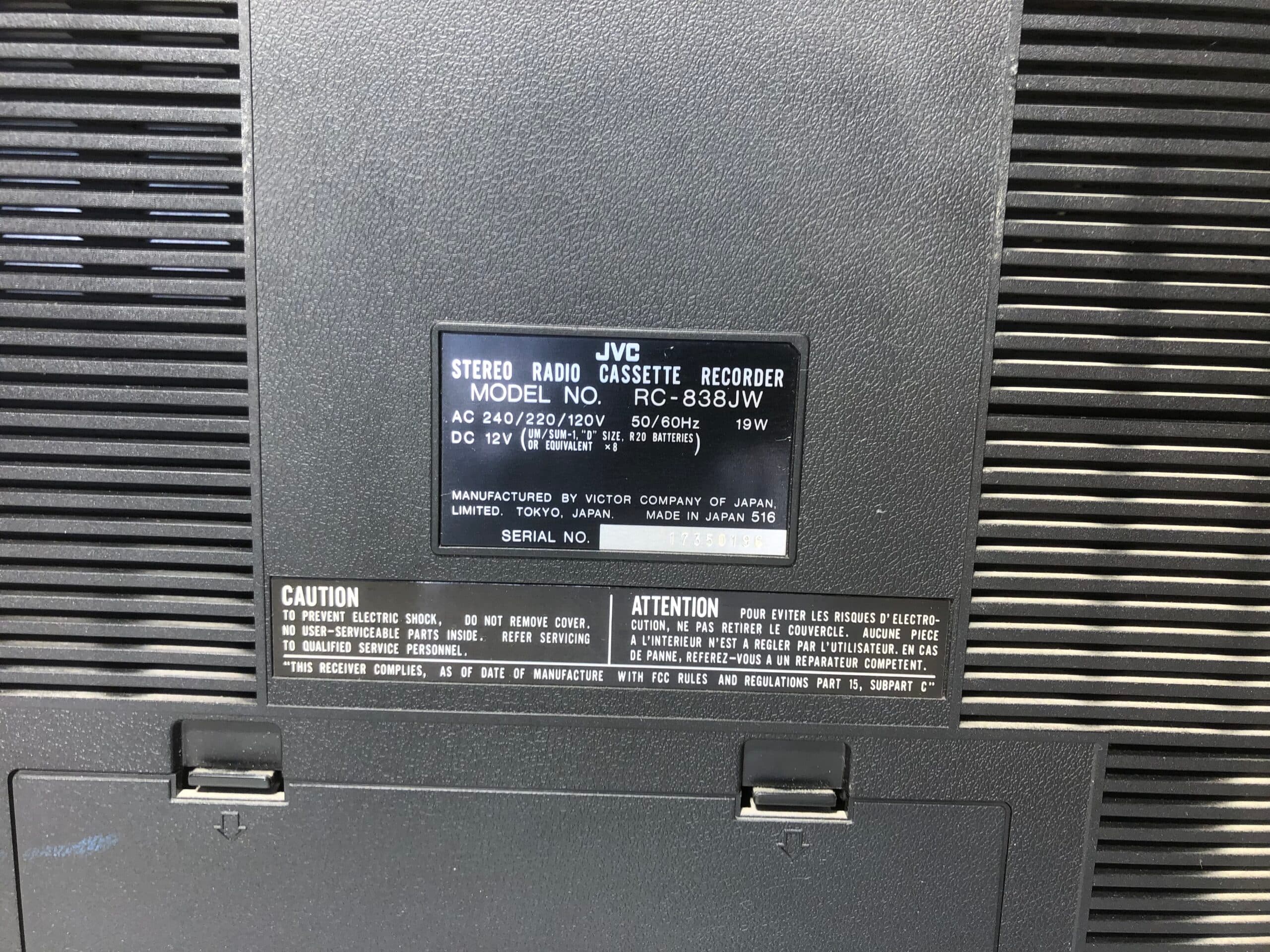 JVC RC-838JW bilde 4