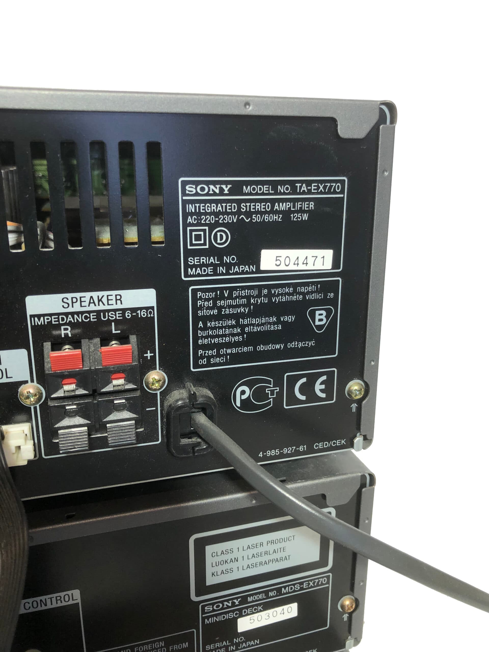 Sony EX770MD bilde 2