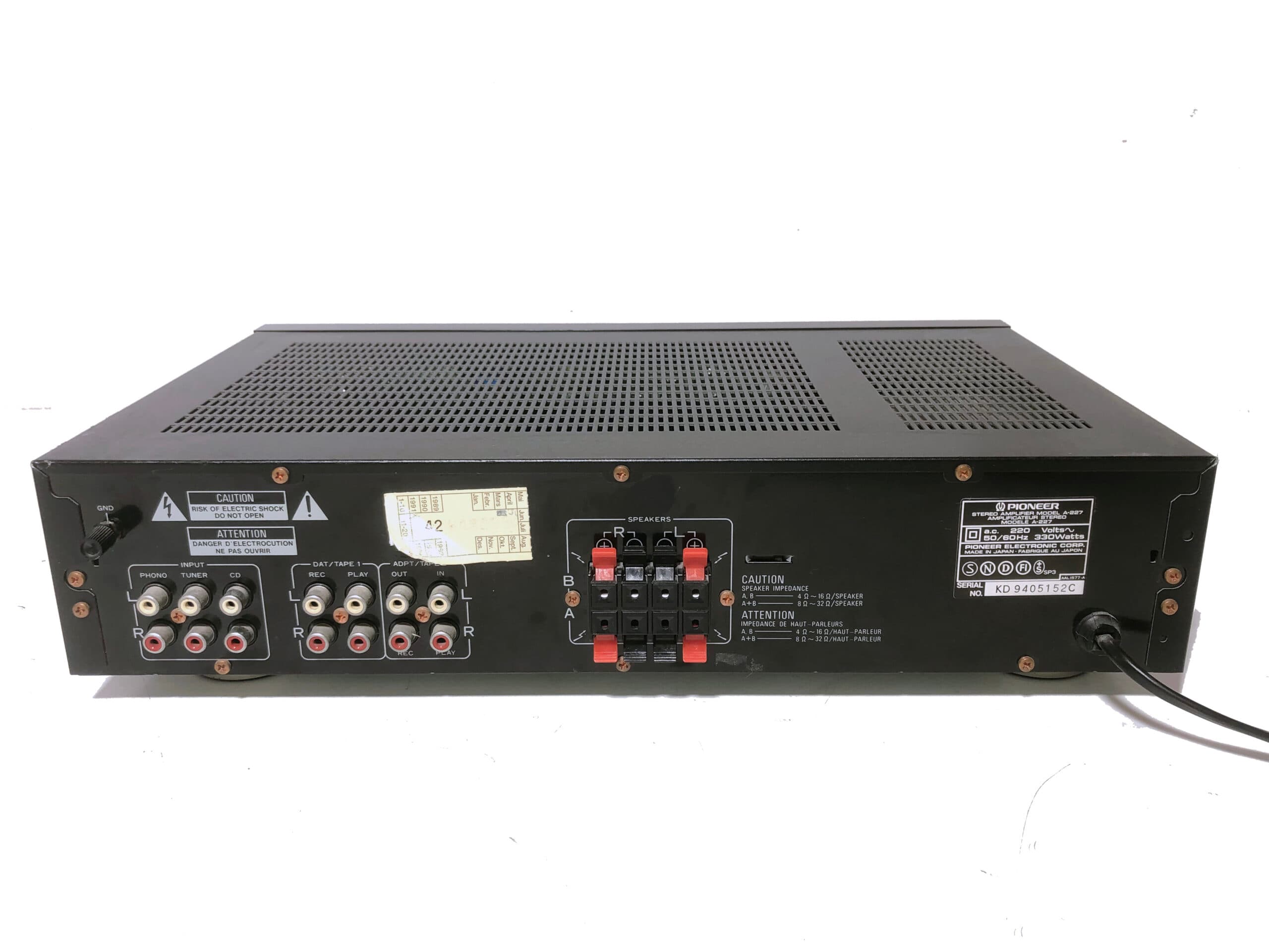 Pioneer A-227 bilde 3