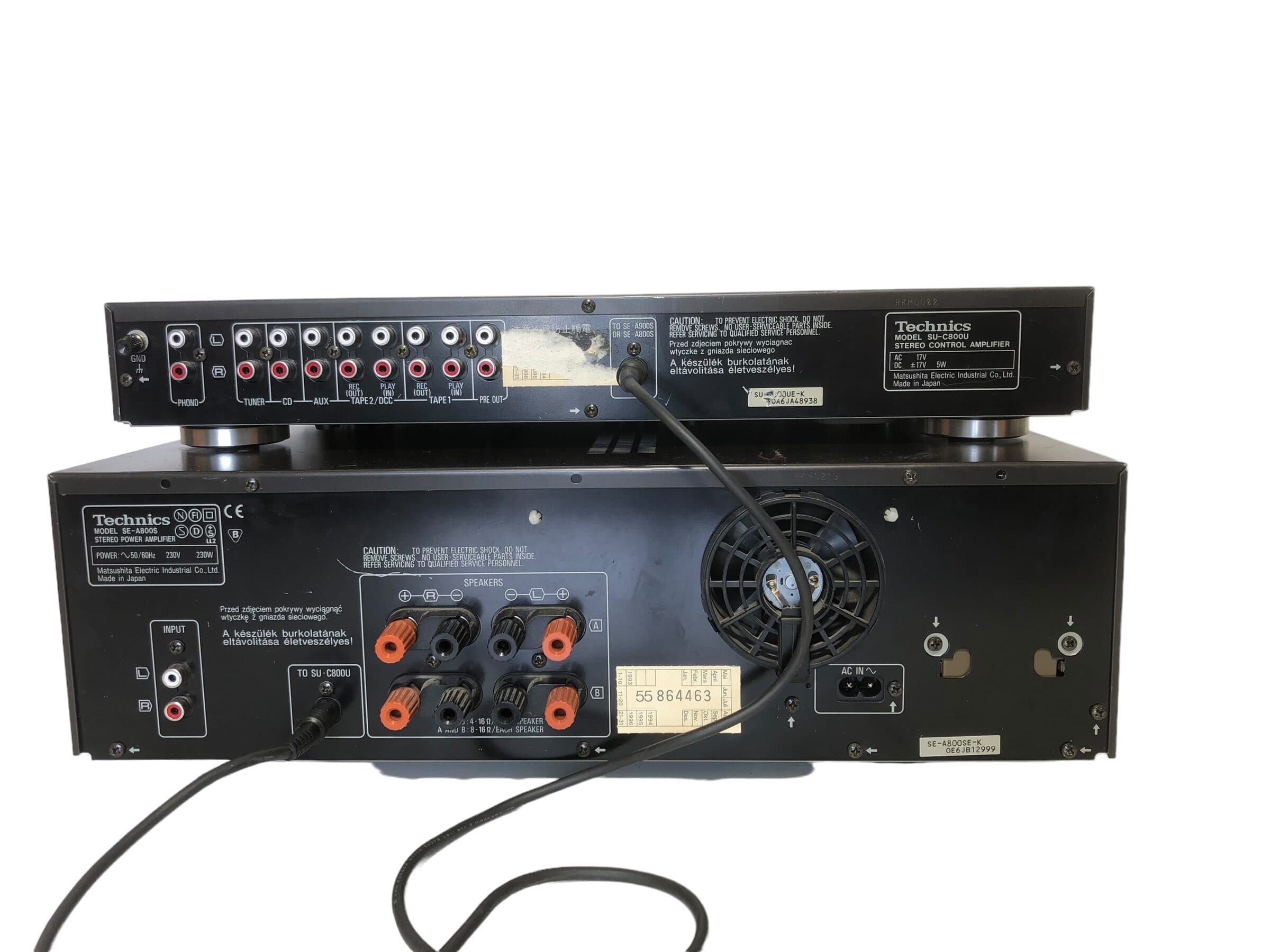 Technics SE-A800S + SU-C800U Reference bilde 5