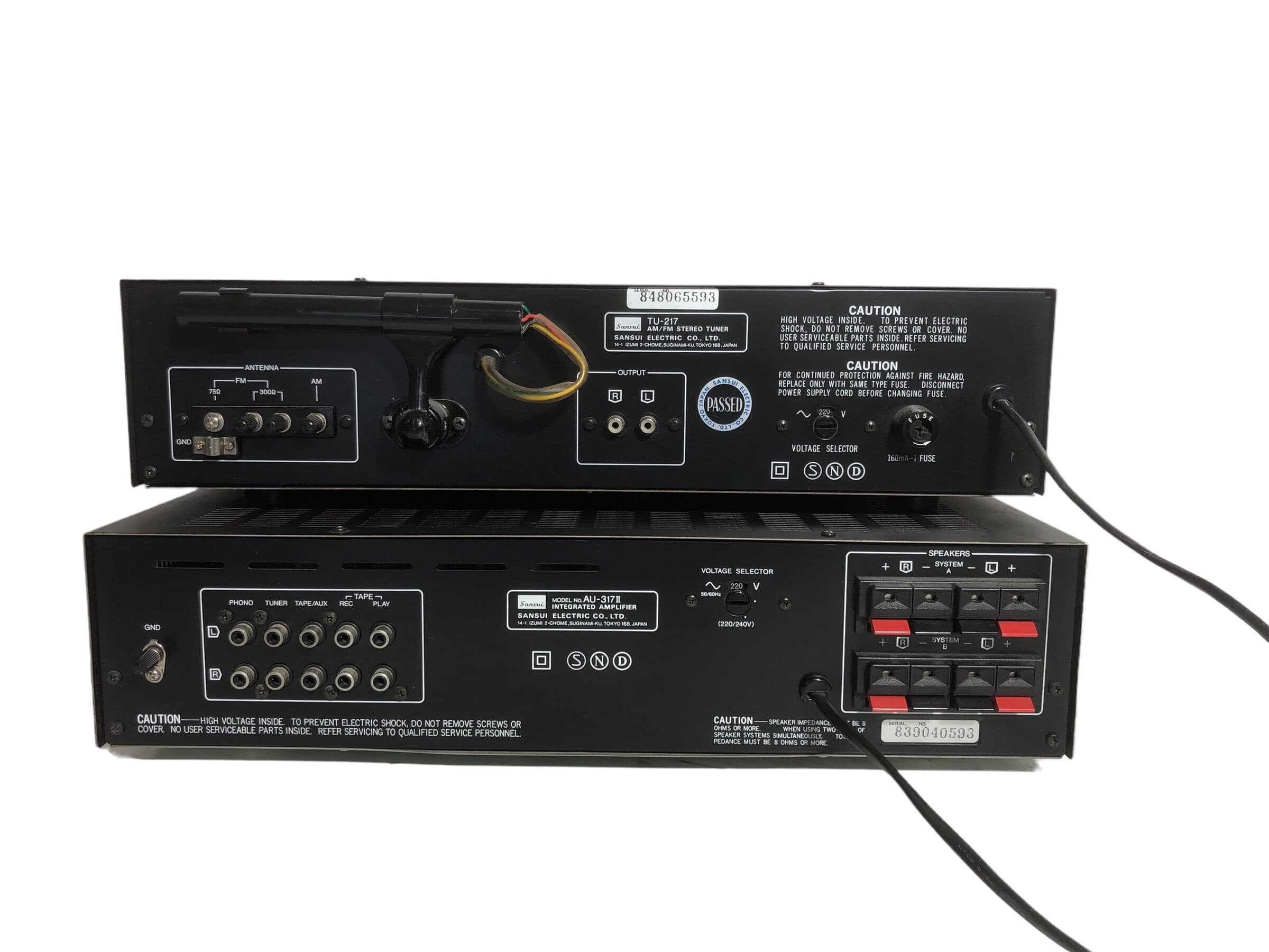 Sansui AU-317II + TU-217 bilde 6