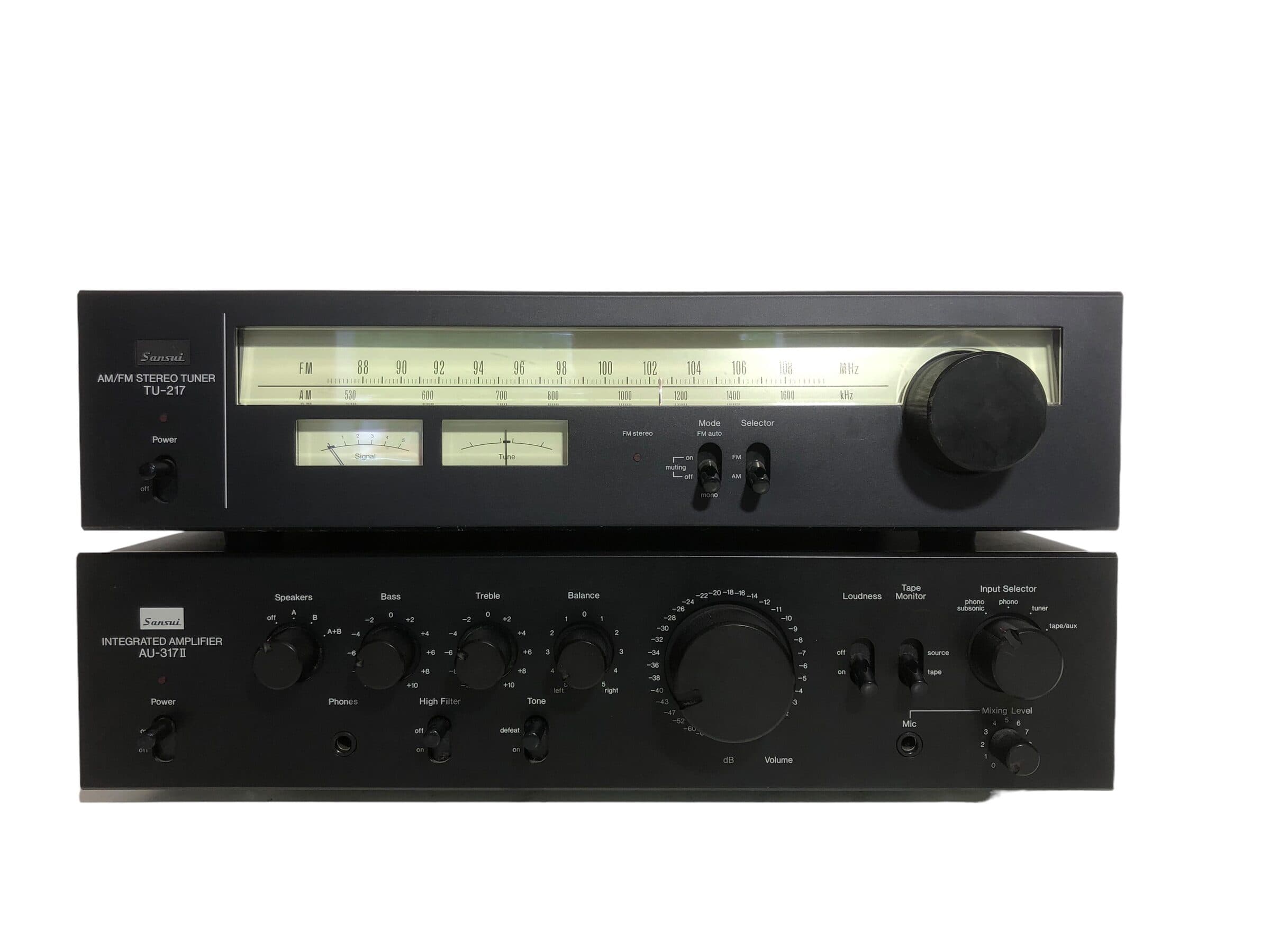 Sansui AU-317II + TU-217