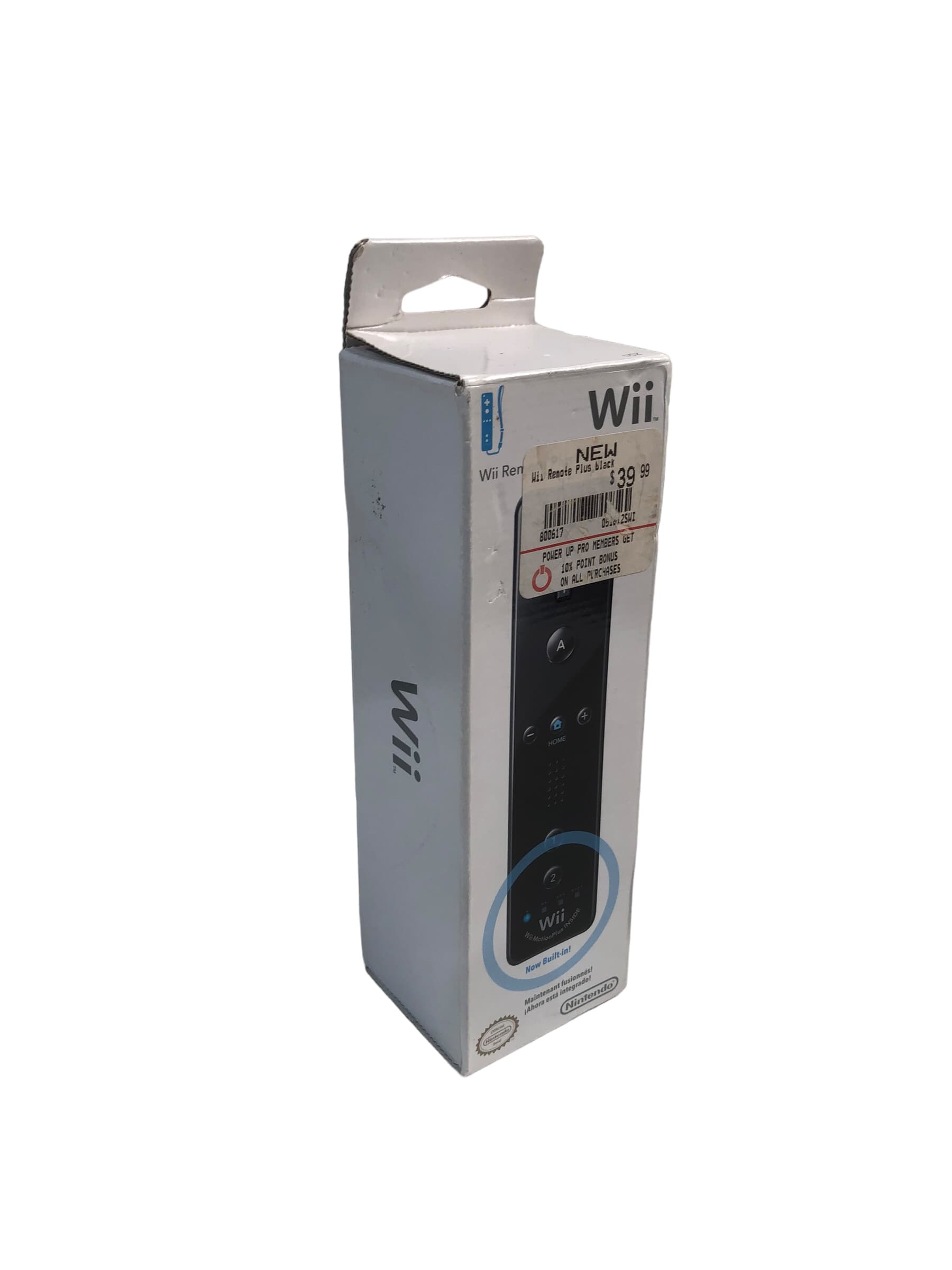 Wii remote plus black