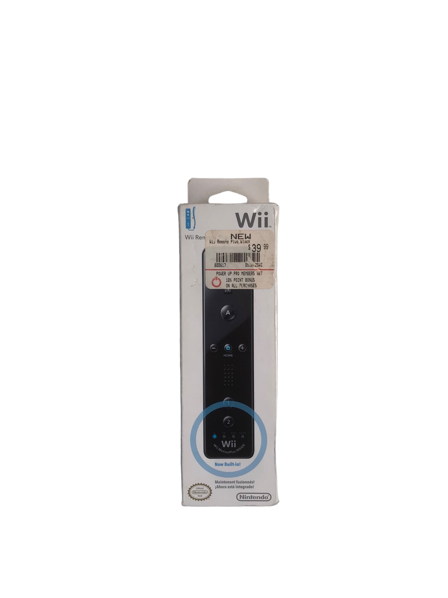Wii remote plus black bilde 2