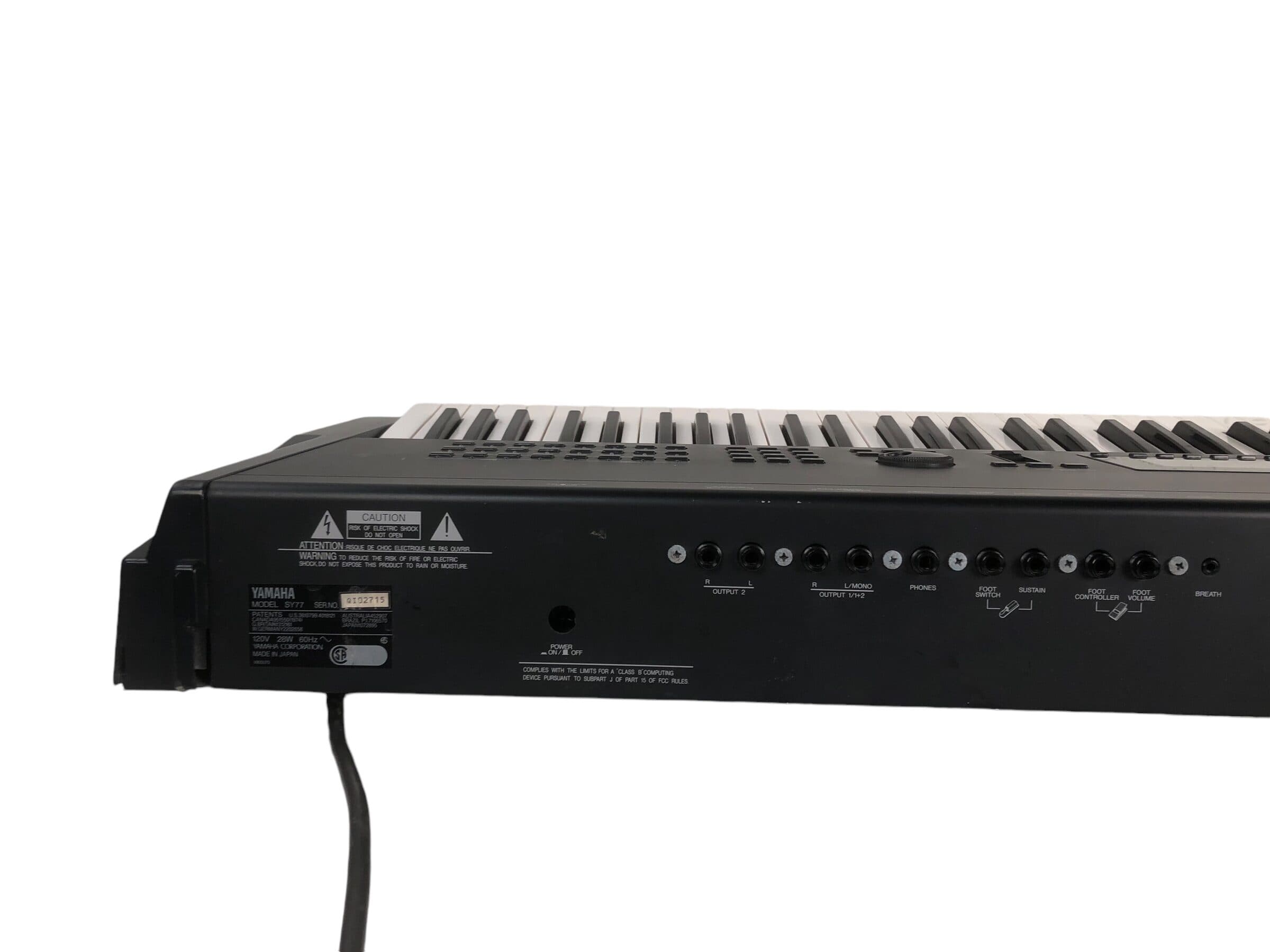 Yamaha SY77 bilde 10