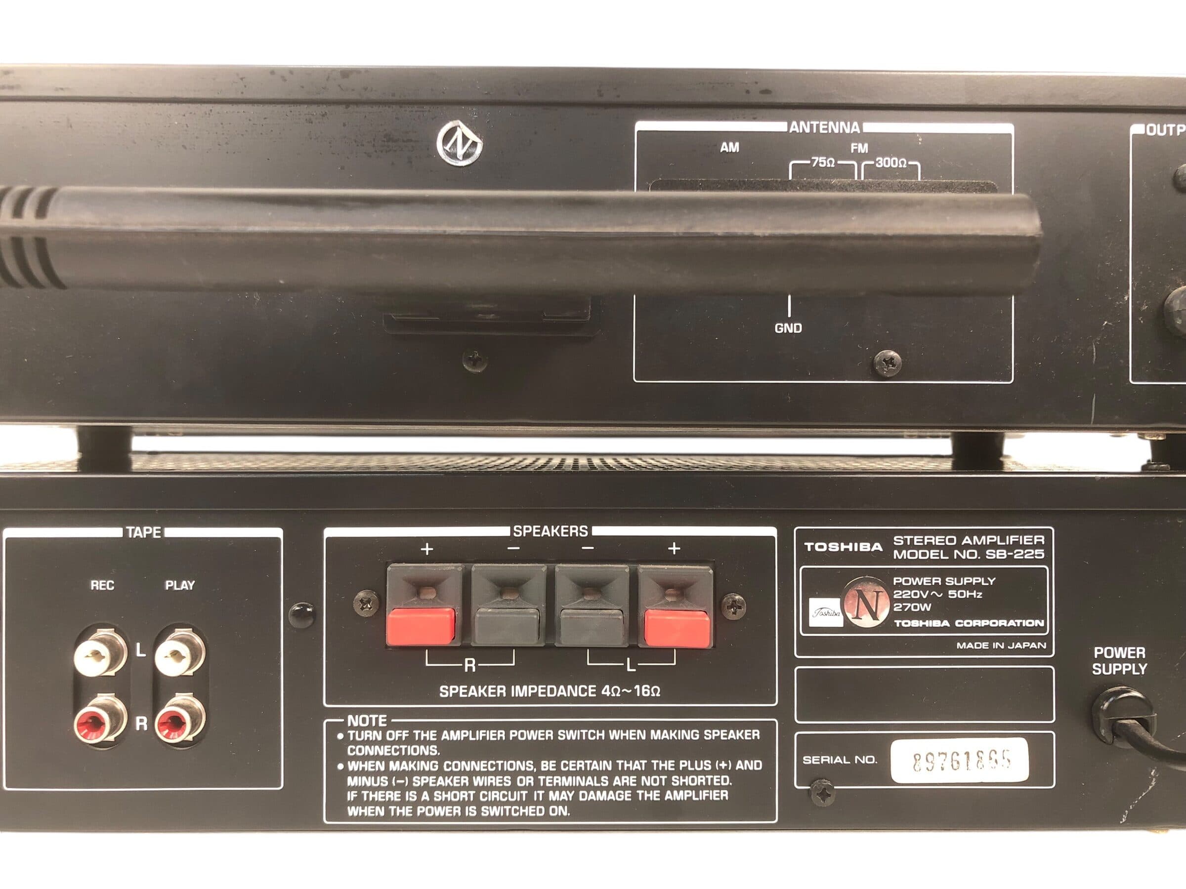 Toshiba SB-225 + ST-225 bilde 6