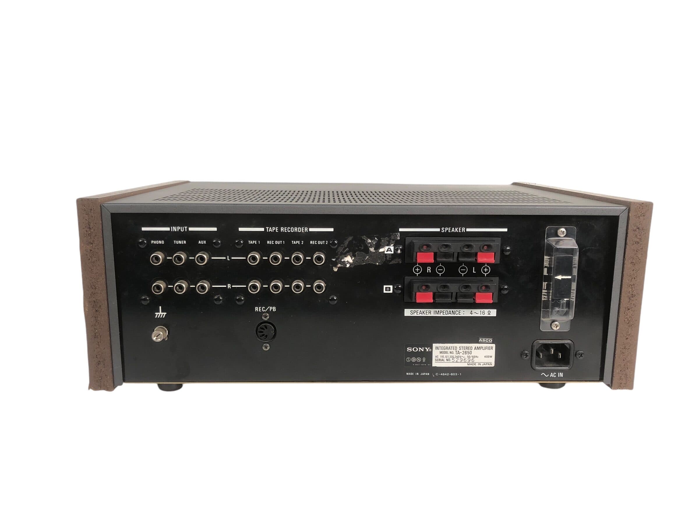 Sony TA-2650 bilde 7