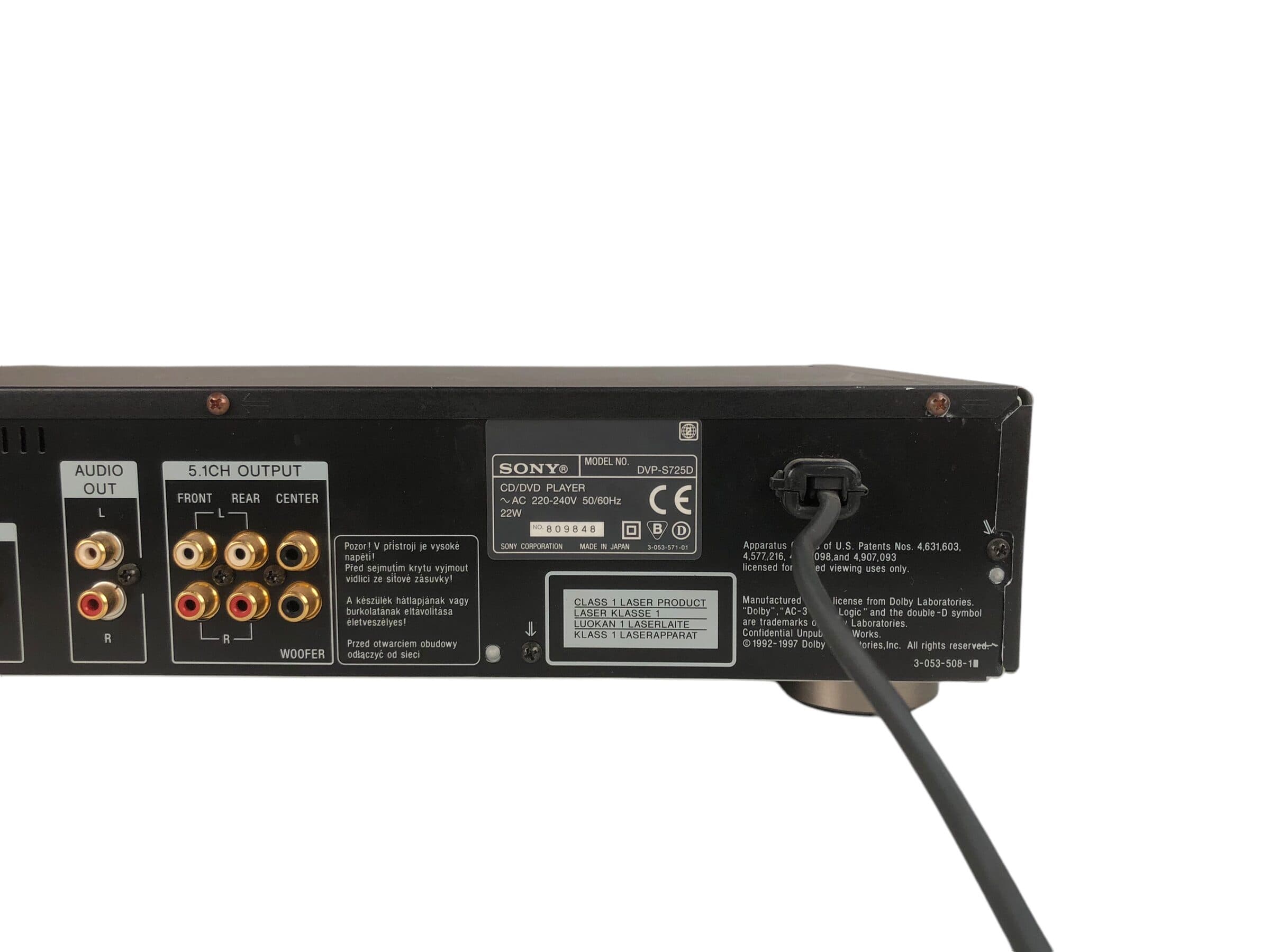 Sony DVP-S725D bilde 3