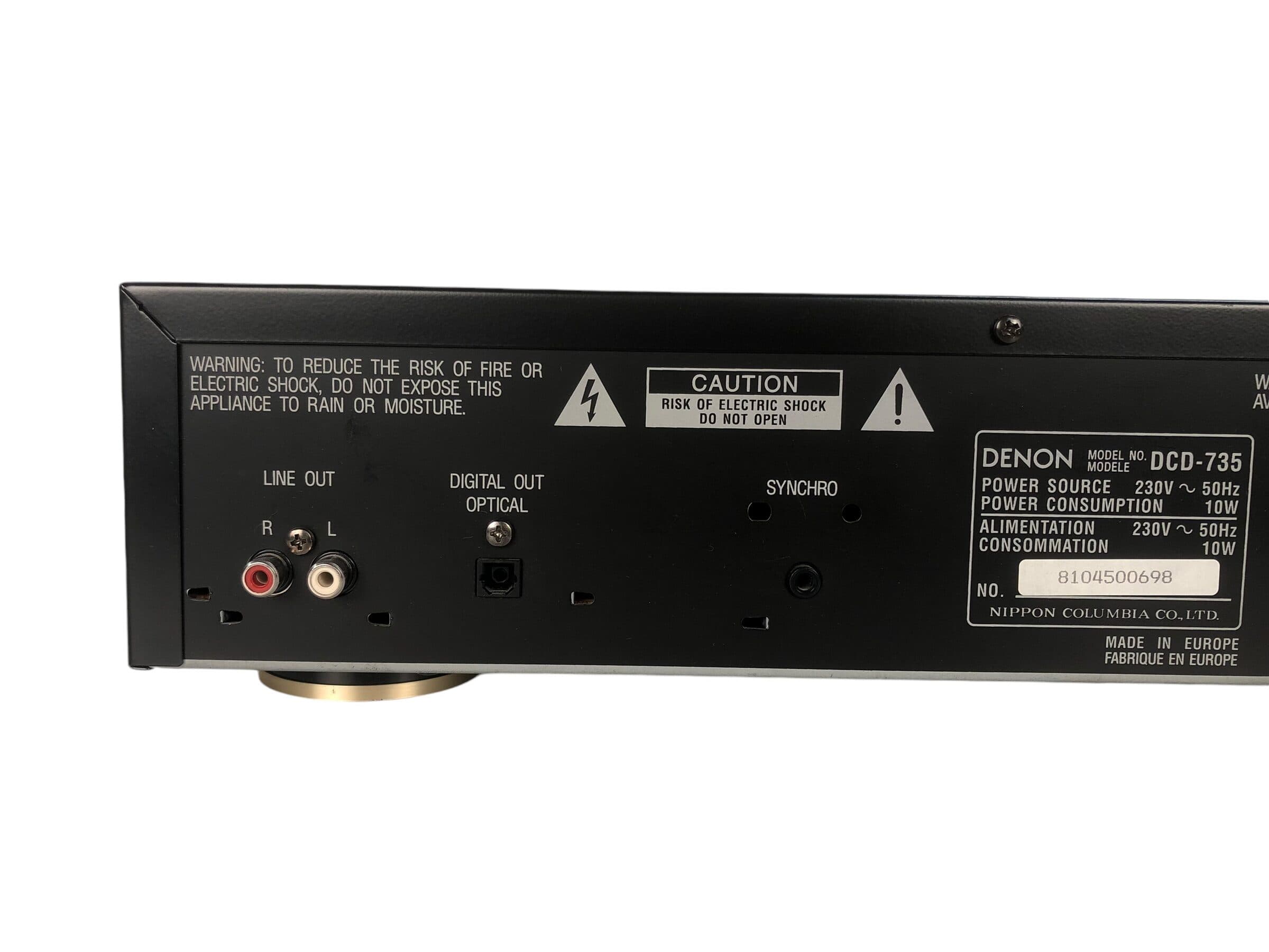 Denon DCD-735 bilde 8