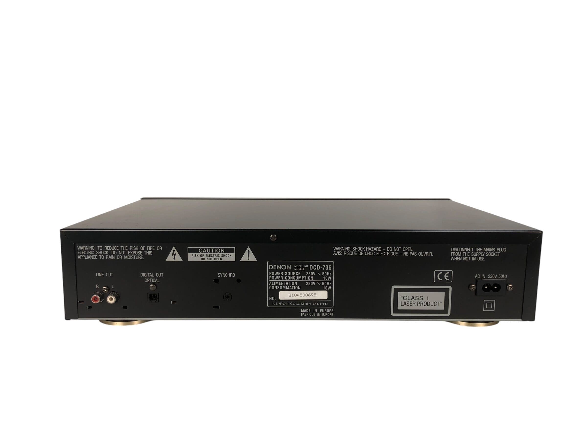 Denon DCD-735 bilde 4
