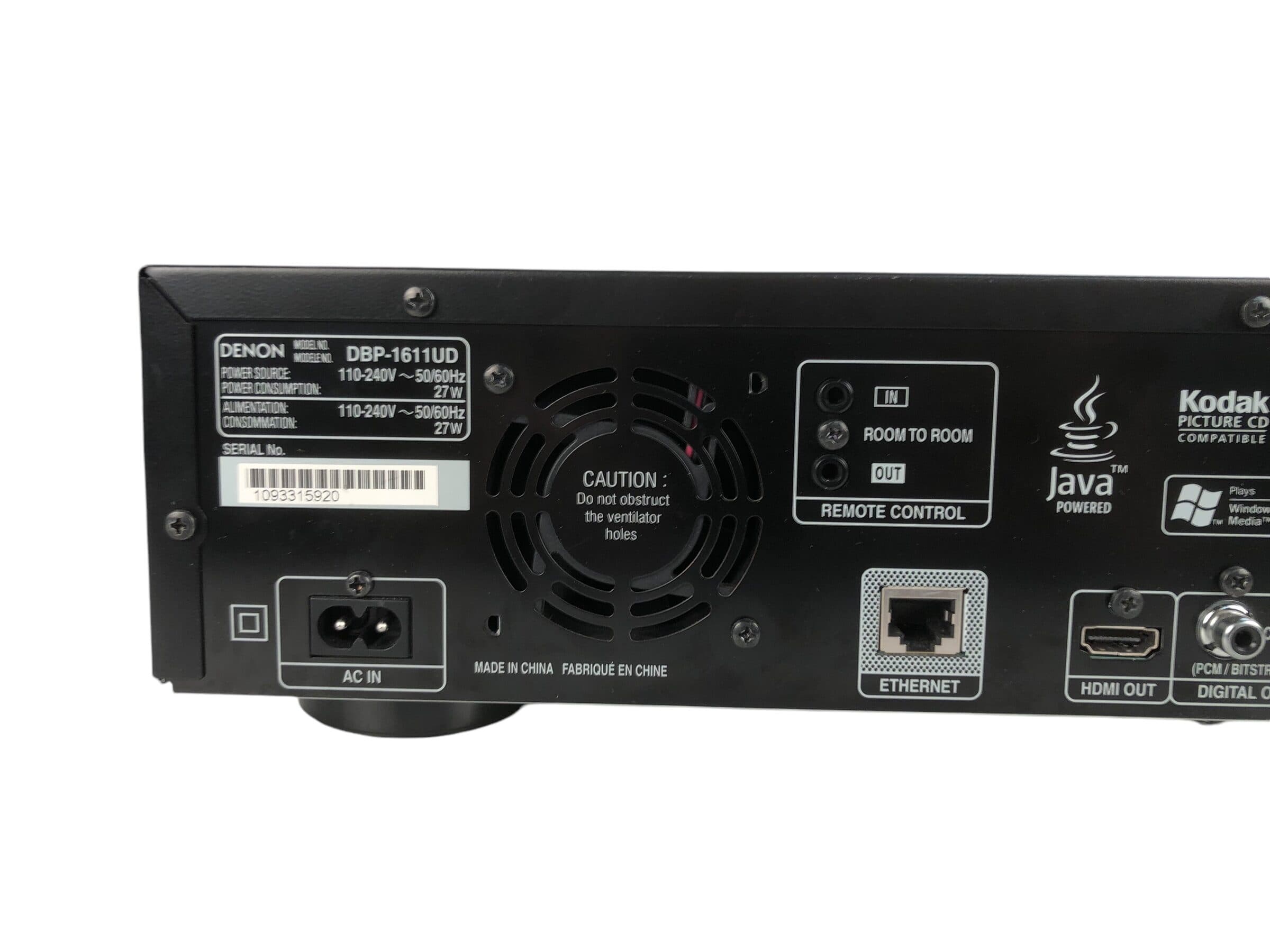 Denon DBP-1611UD bilde 6