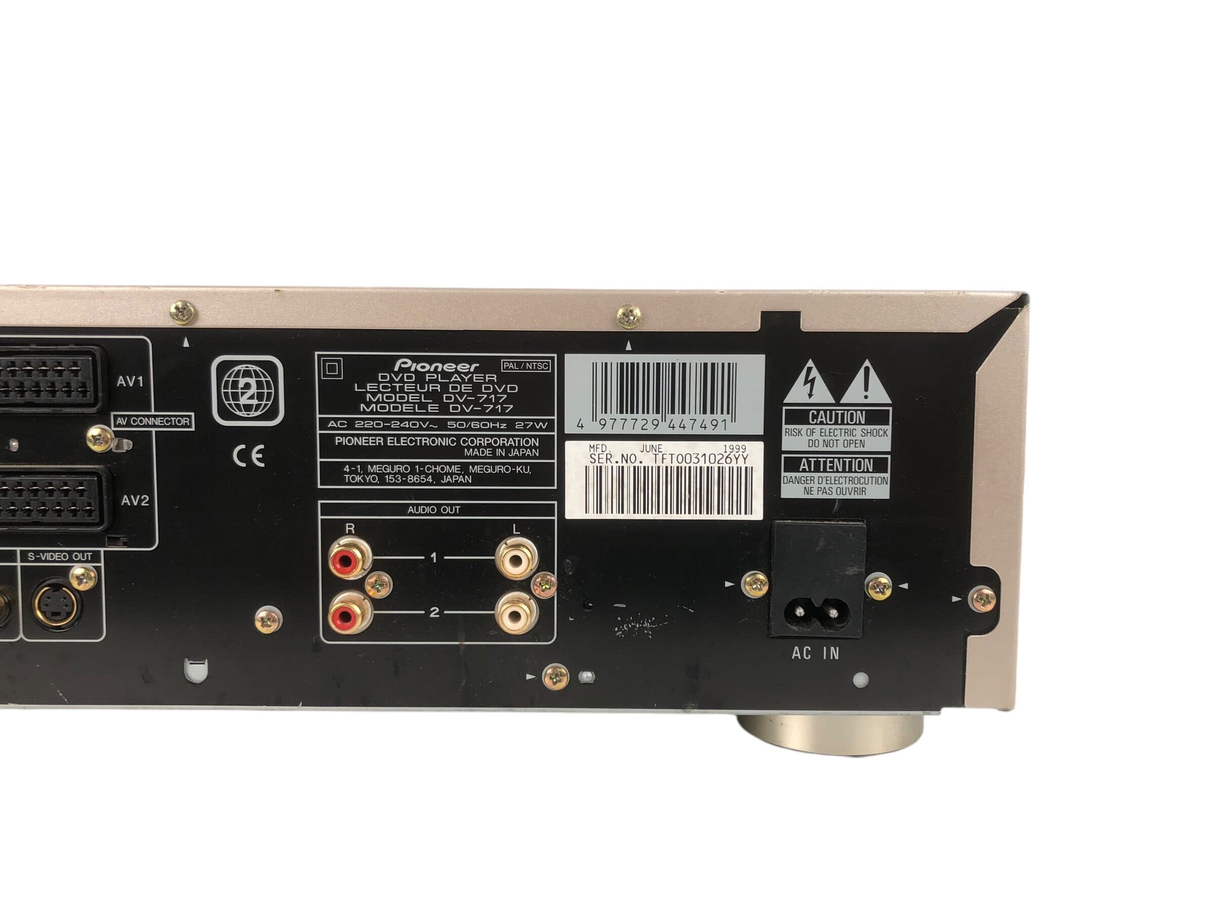Pioneer DV-717 bilde 9