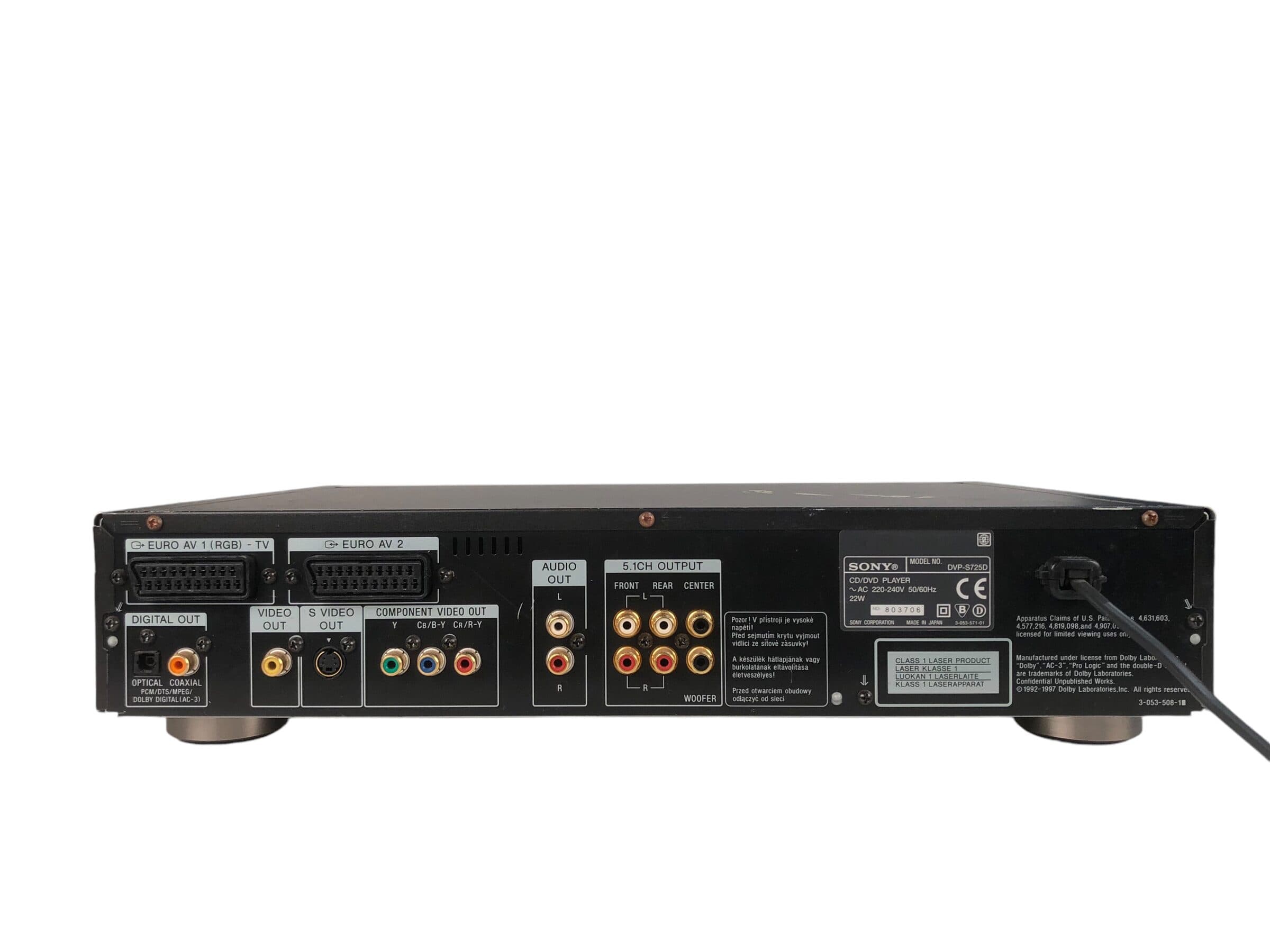 Sony DVP-S725D bilde 7