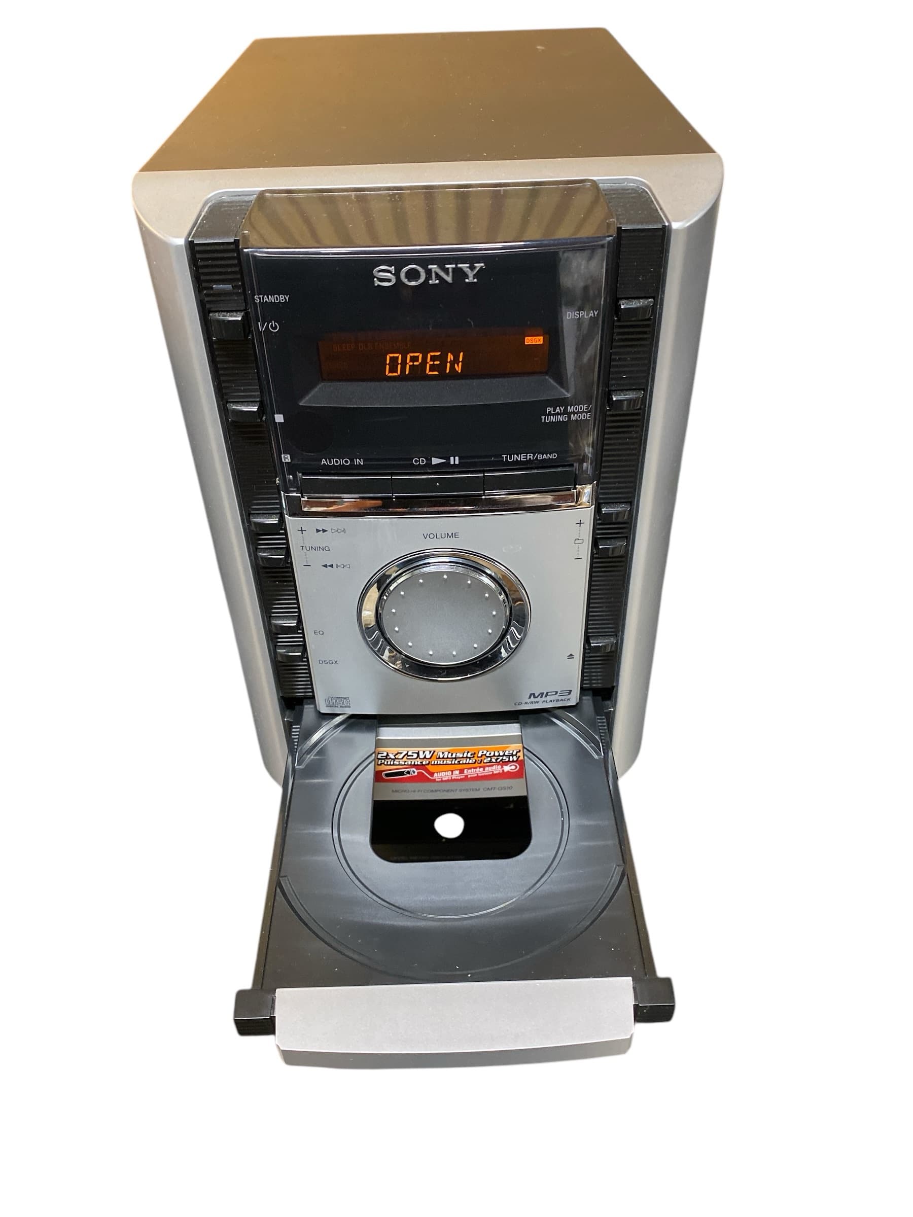 Sony CMT-GS10 Mikroanlegg bilde 5