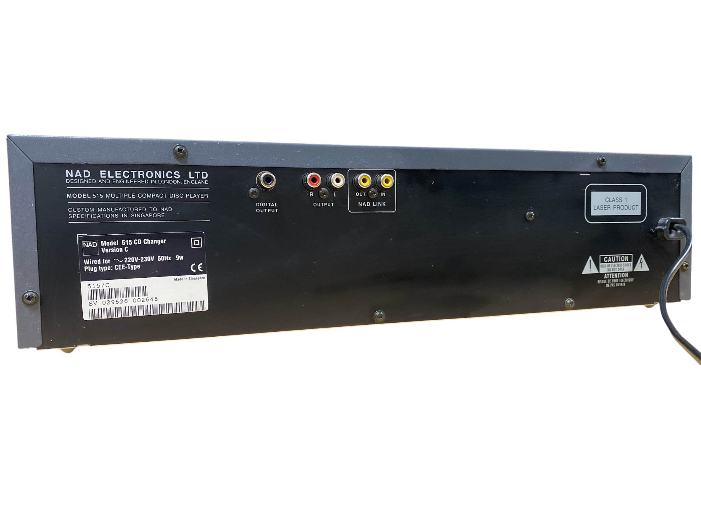 NAD 515 5-disc cd spiller bilde 5