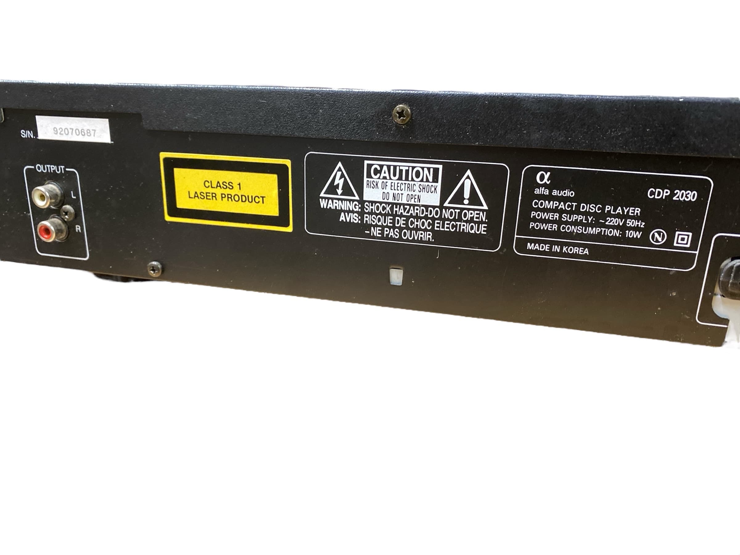 Alfa Audio CDP 2030 bilde 5