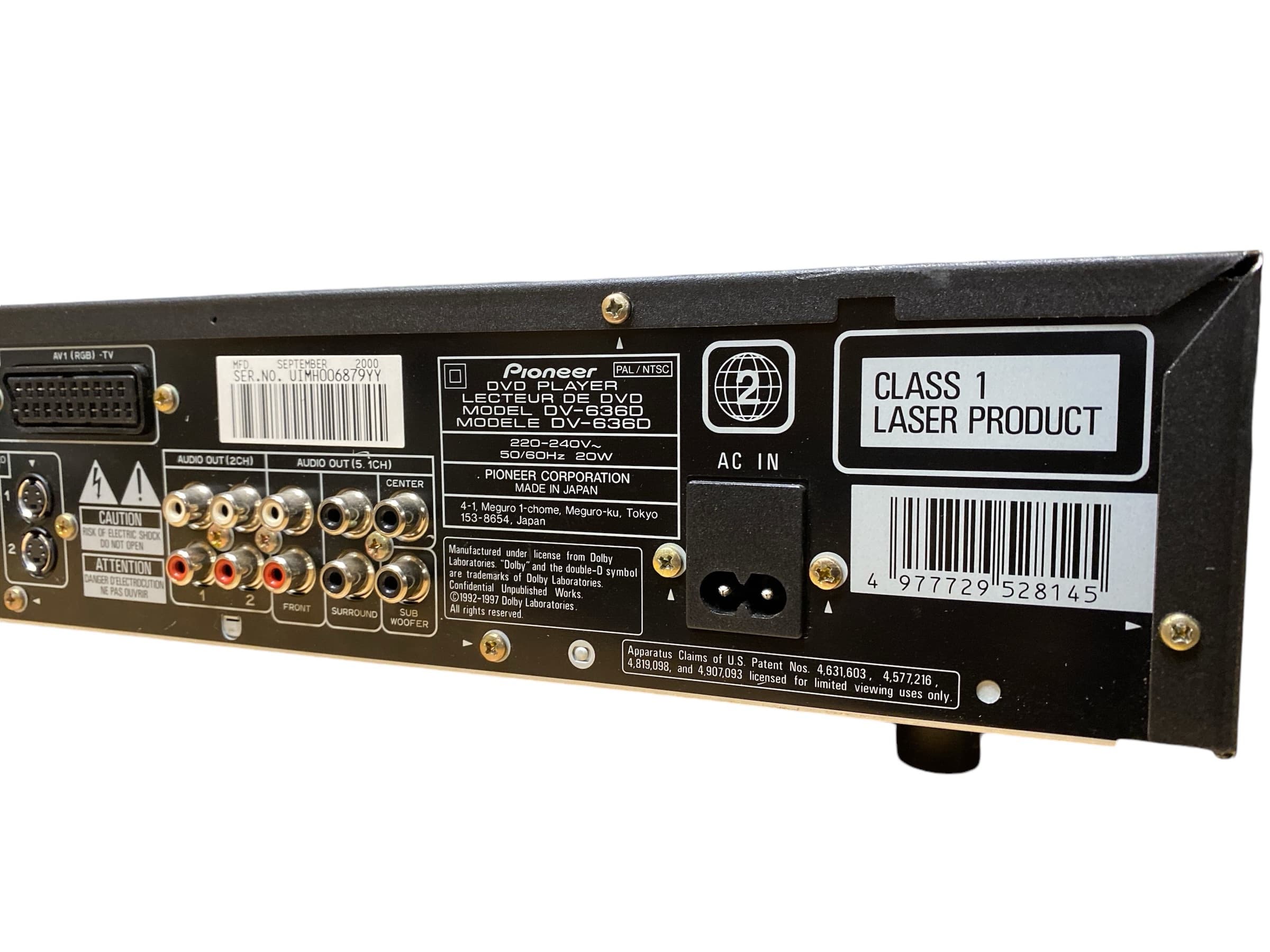 Pioneer DV-636D bilde 7