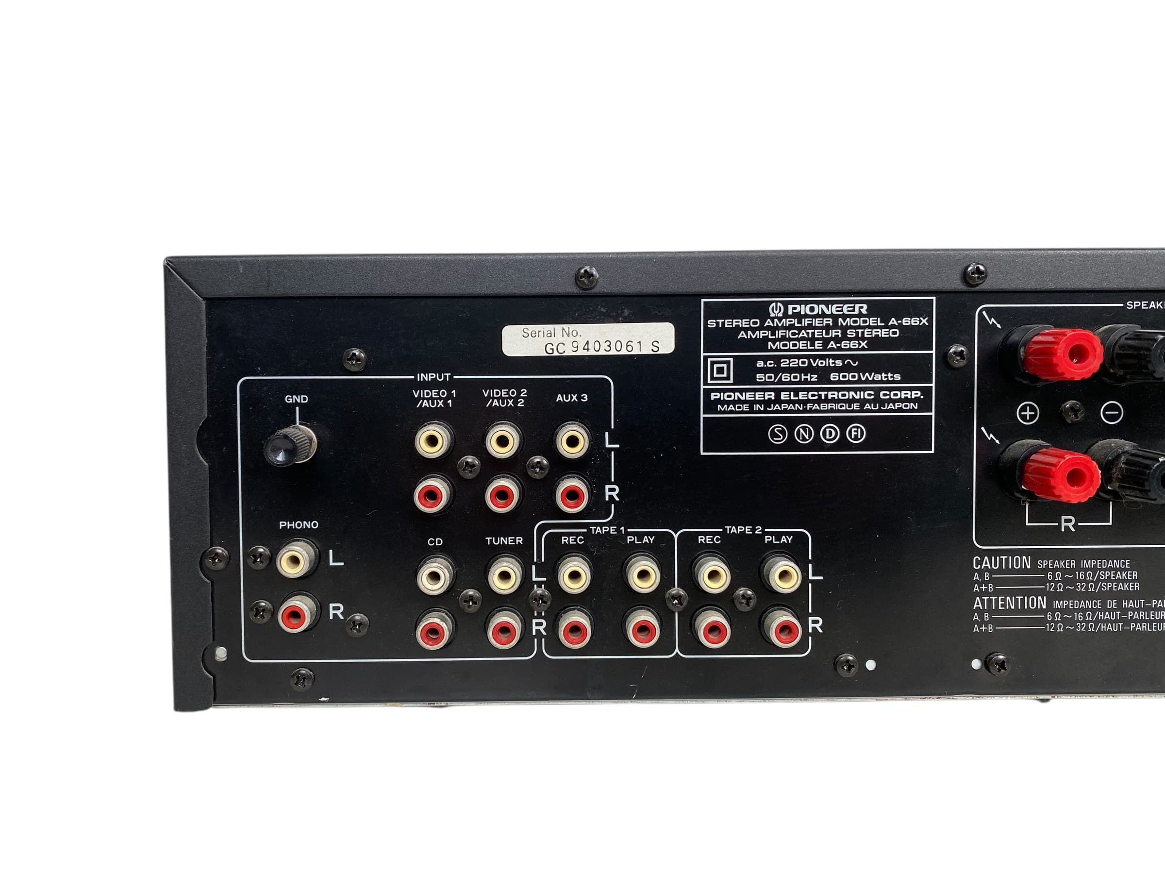 Pioneer A66X bilde 7