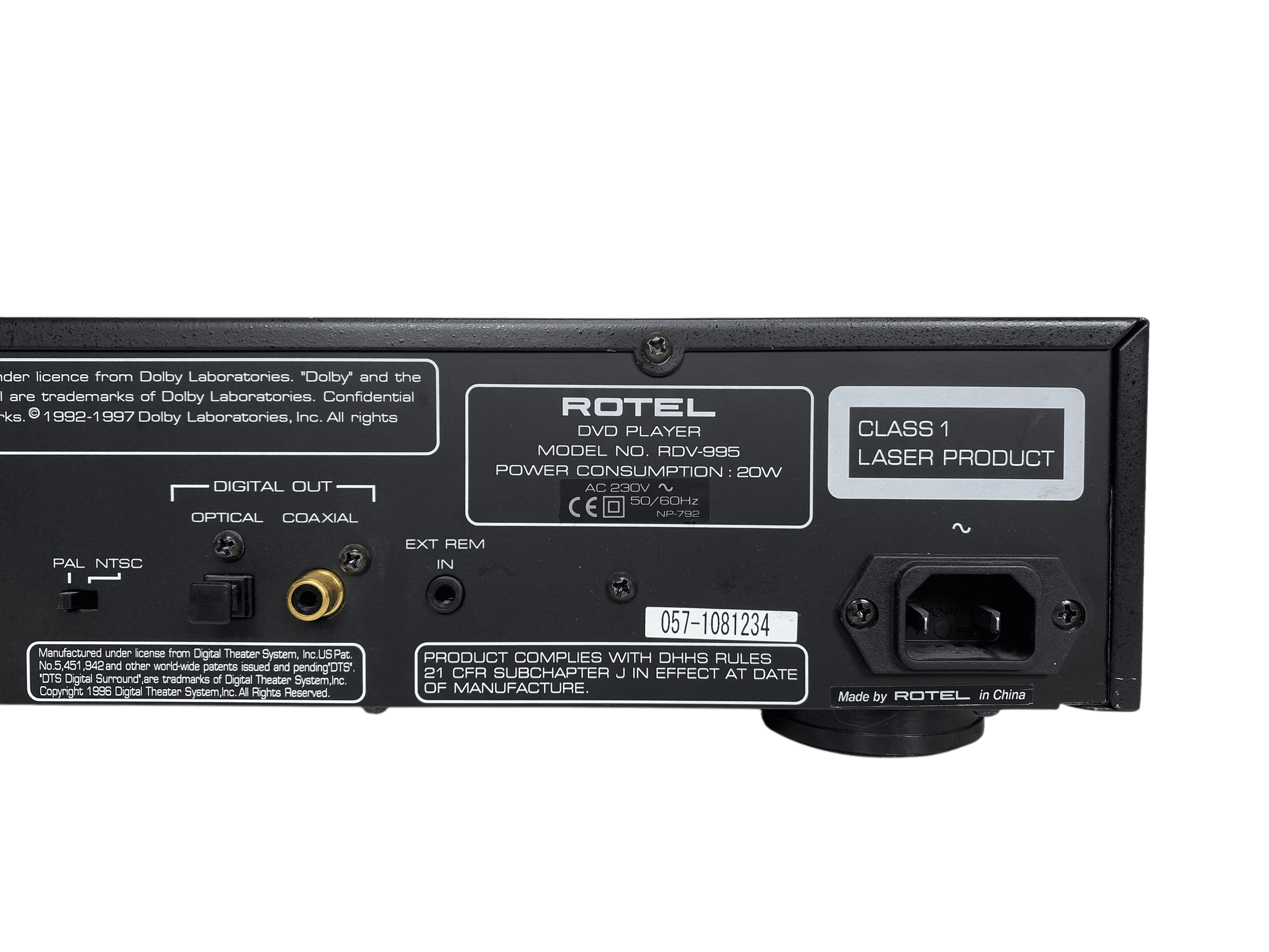 Rotel RDV-995 bilde 8