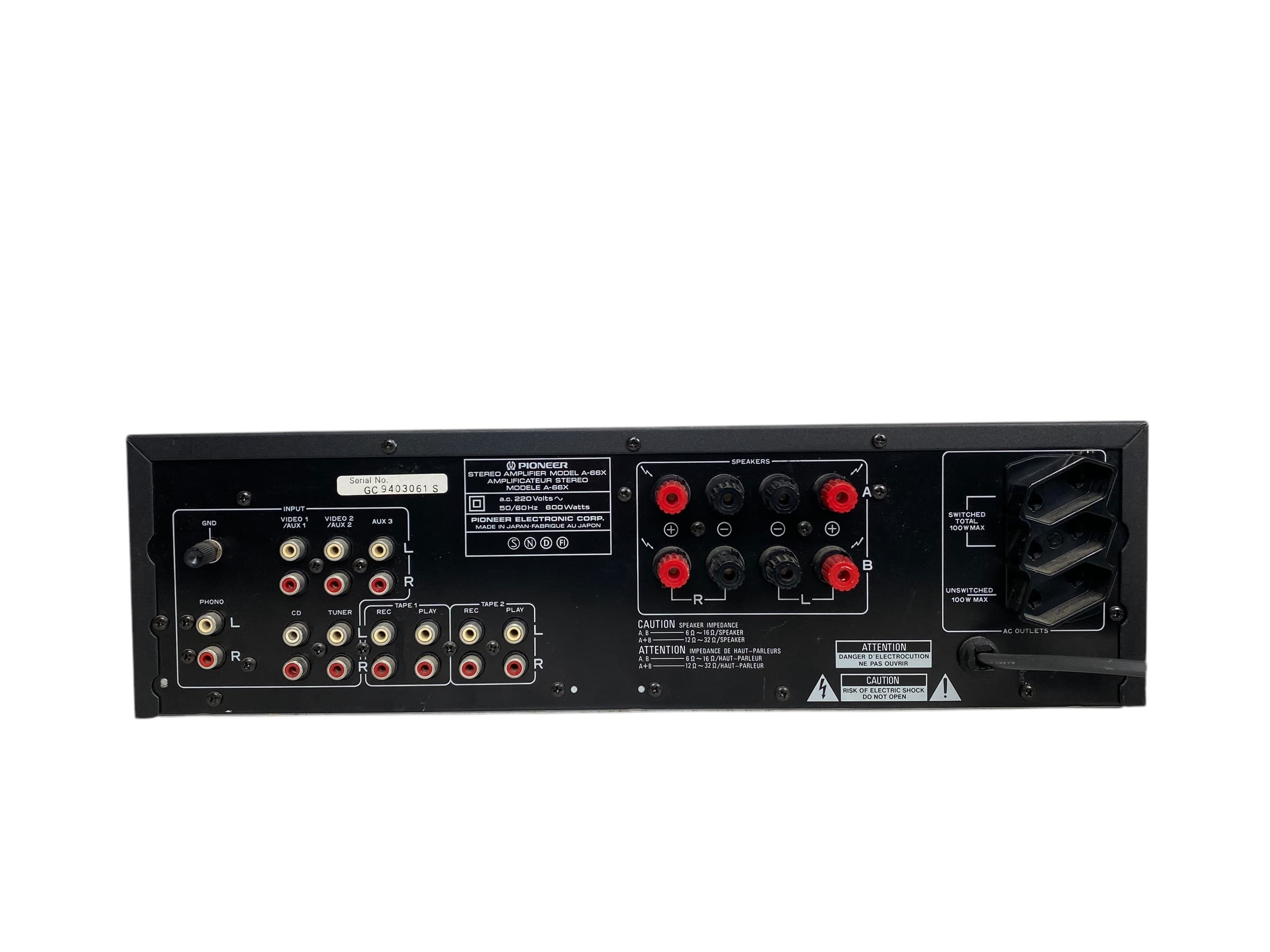 Pioneer A66X bilde 6