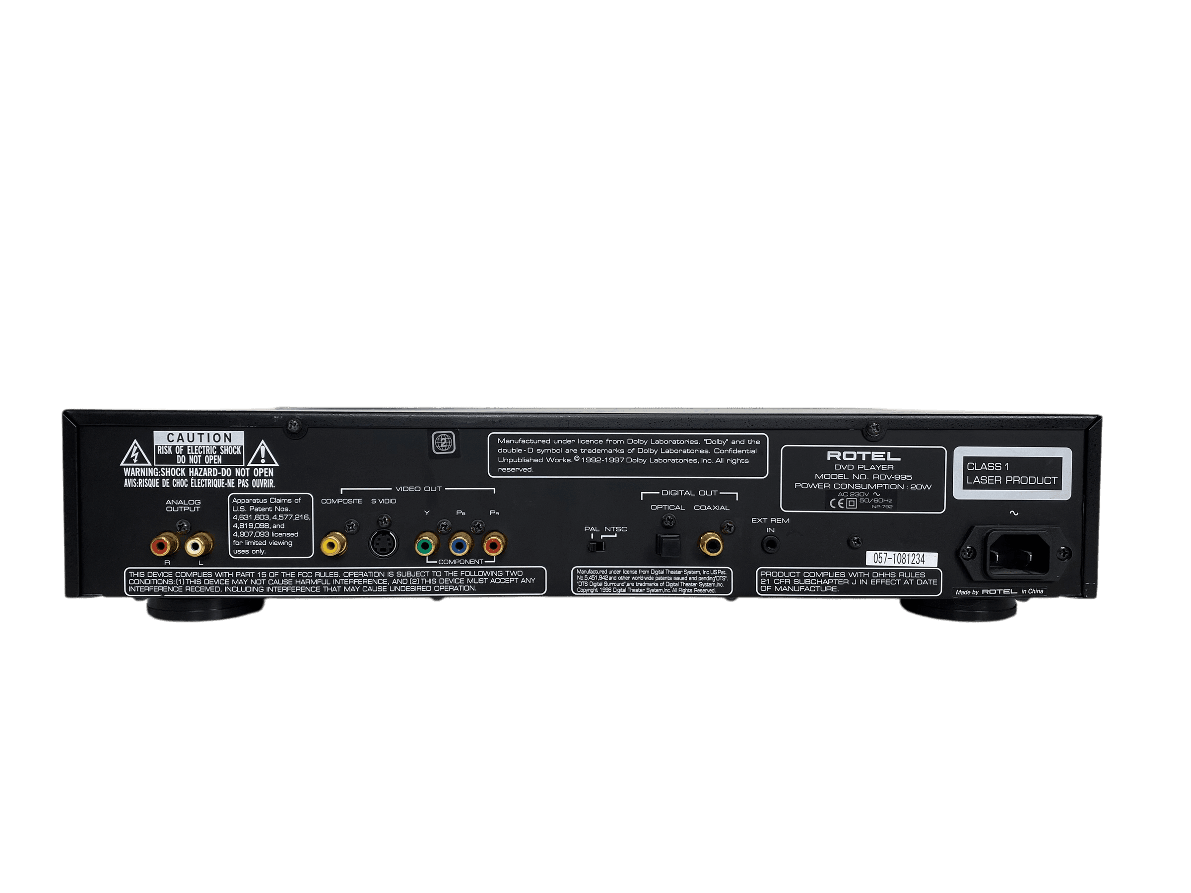 Rotel RDV-995 bilde 6