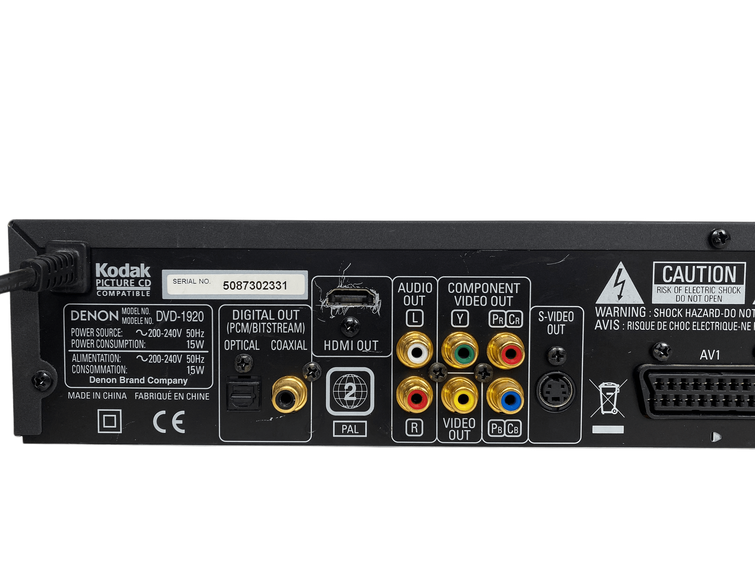 Denon DVD-1920 bilde 7