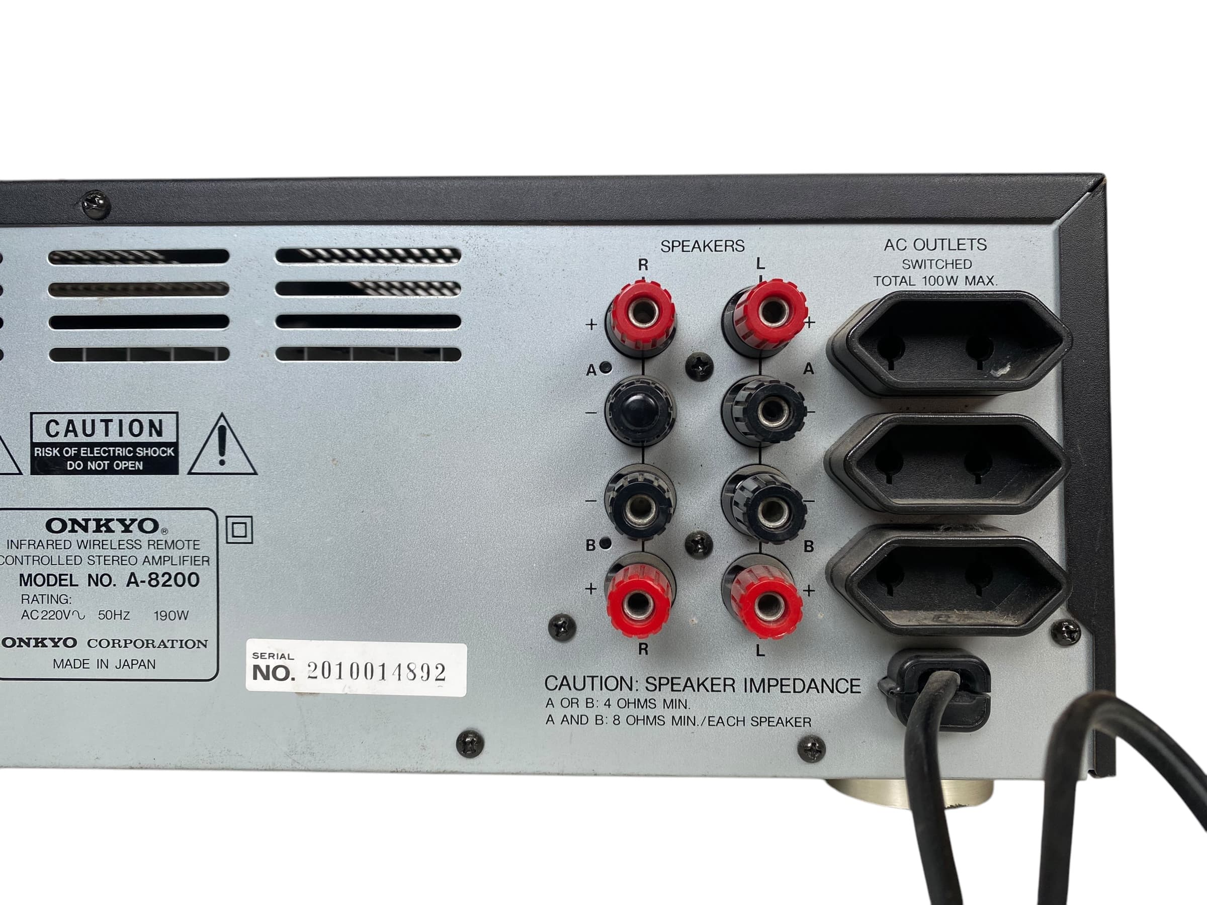 Onkyo A-8200 bilde 8