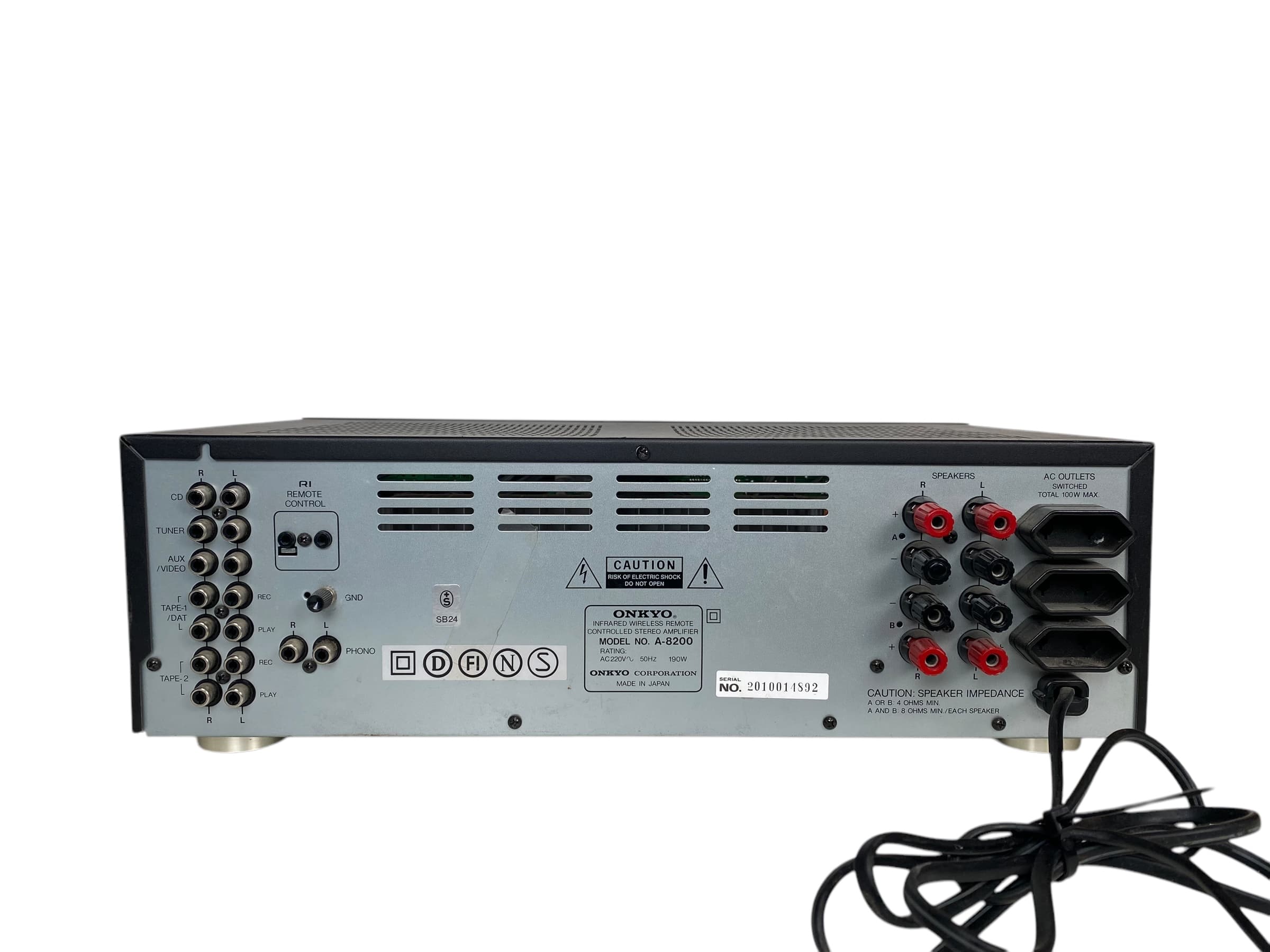 Onkyo A-8200 bilde 6