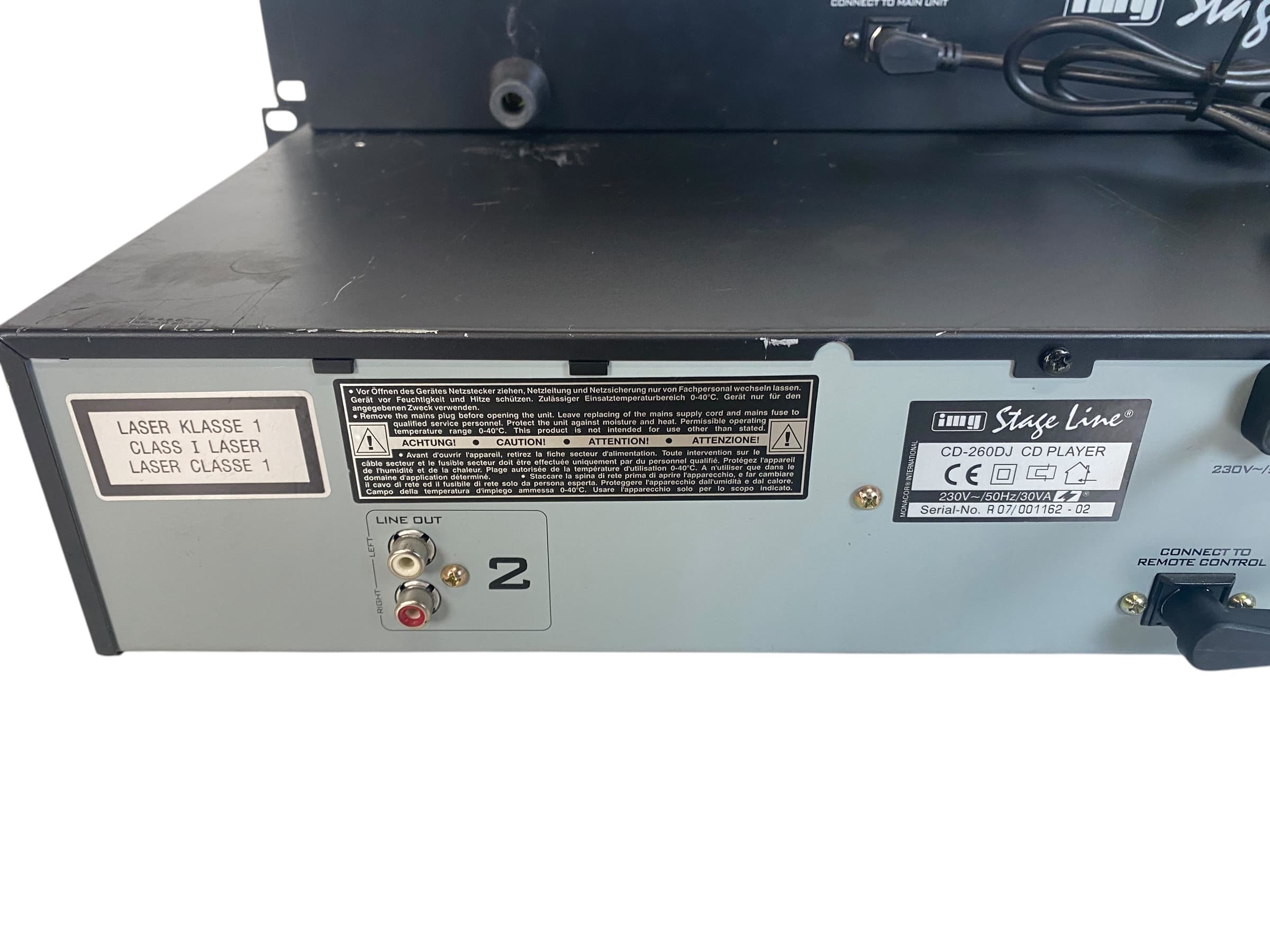 IMG Stage line CD-260DJ bilde 4