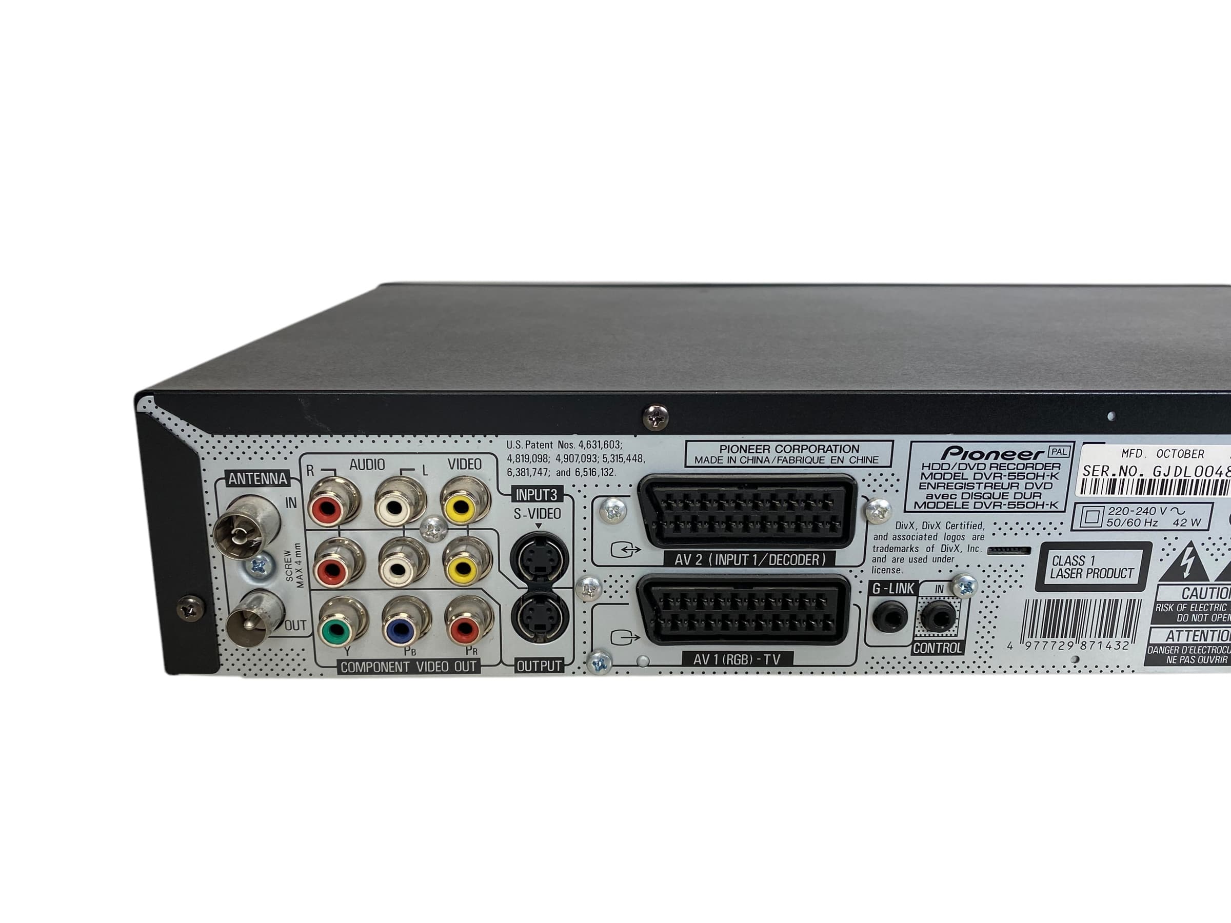 Pioneer DVR-550H-K bilde 6