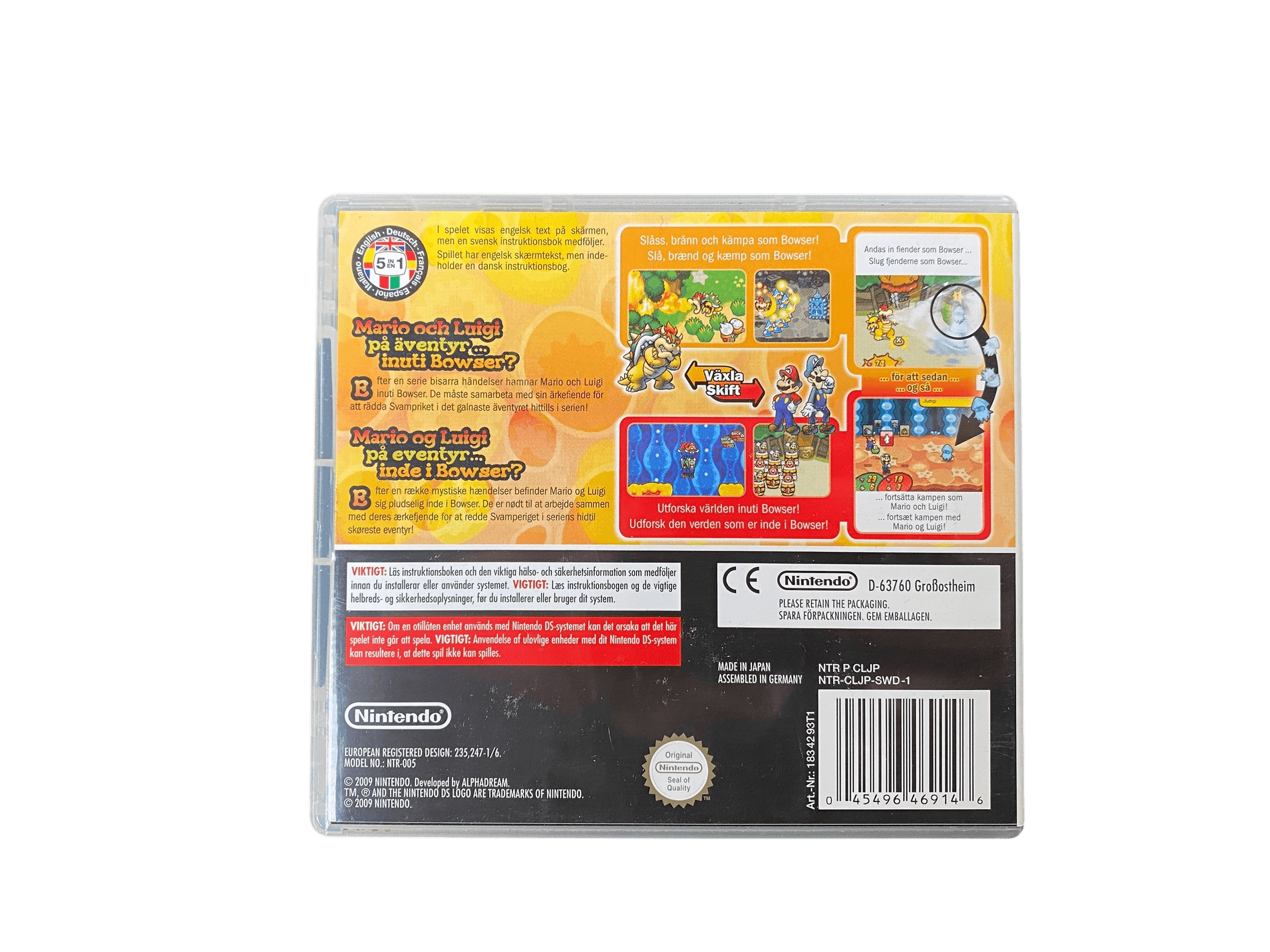 Mario & Luigi: Bowser's Inside Story bilde 3