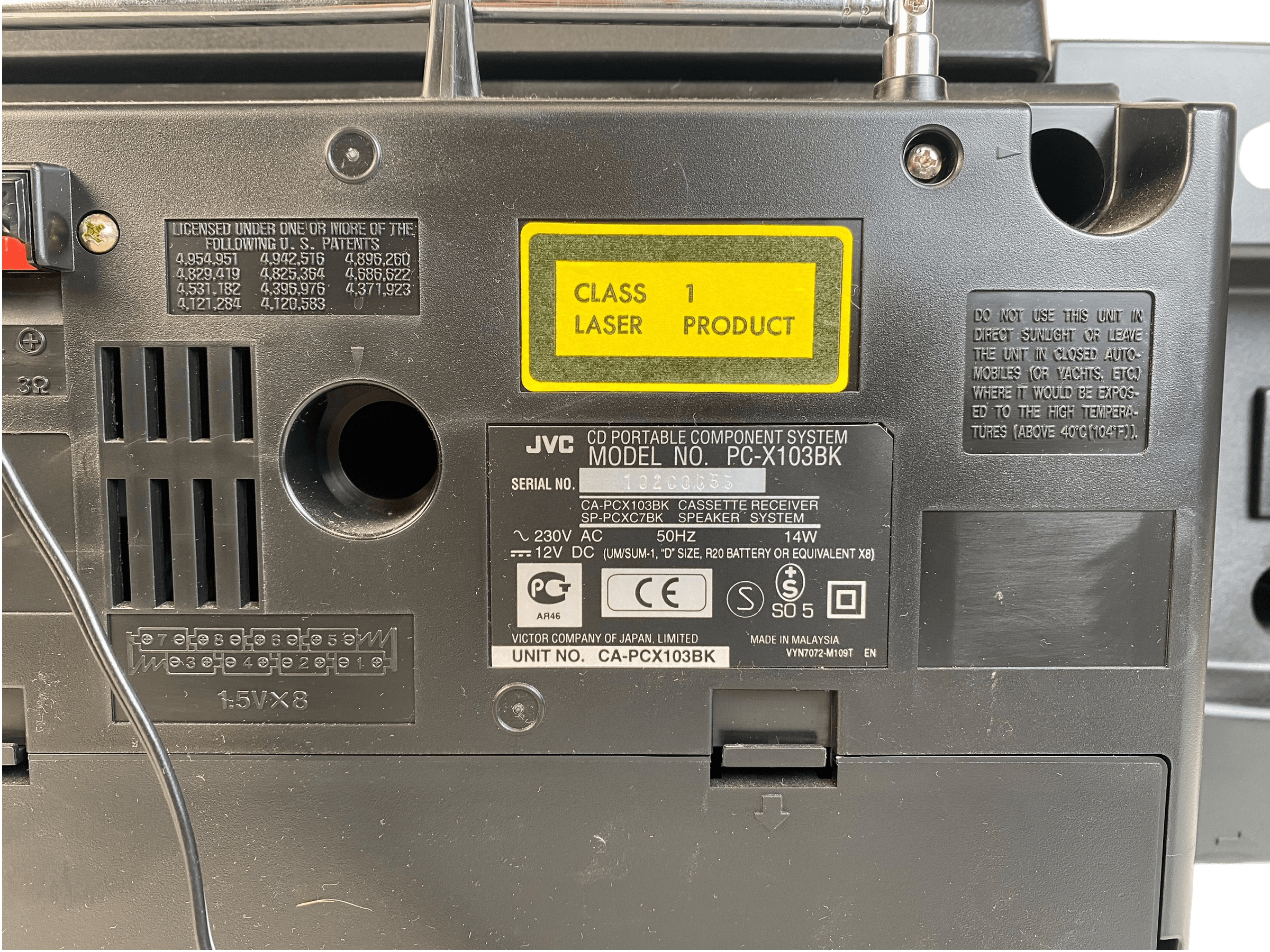 JVC PC-X103BK bilde 7