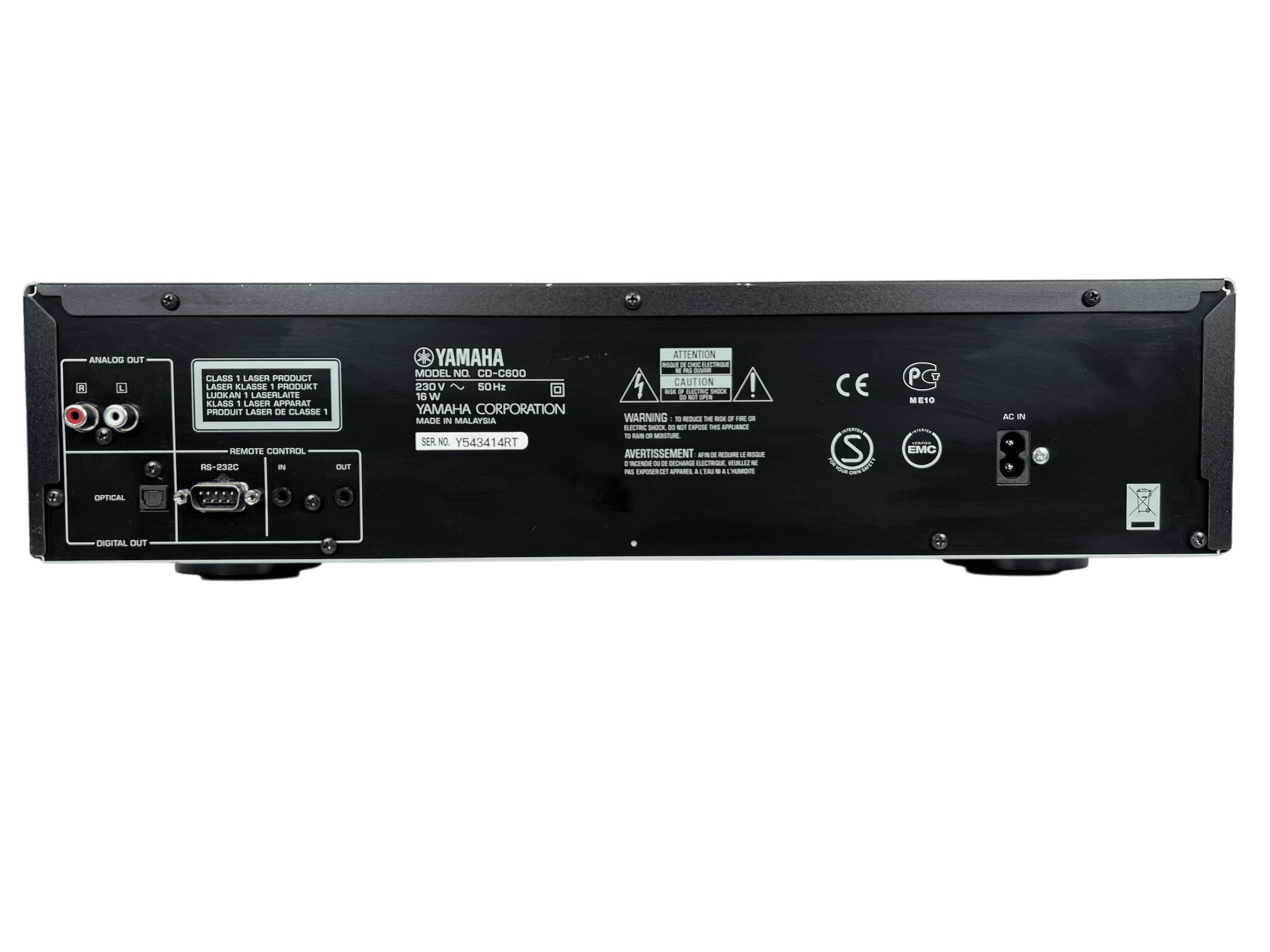 Yamaha CD-C600 bilde 6