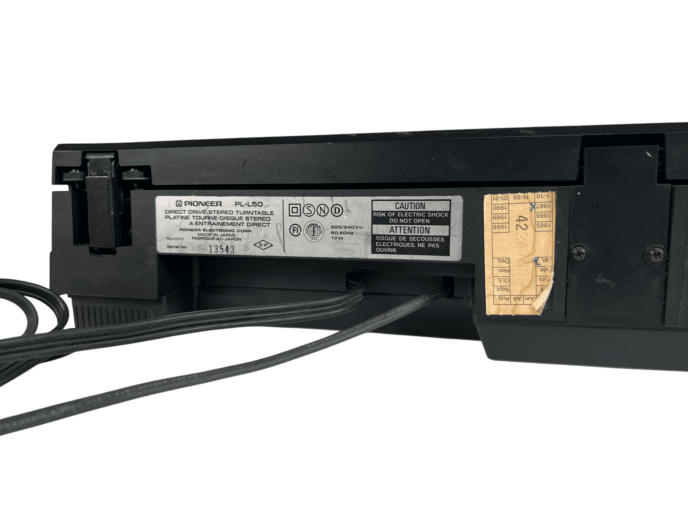 Pioneer PL-L50 bilde 5