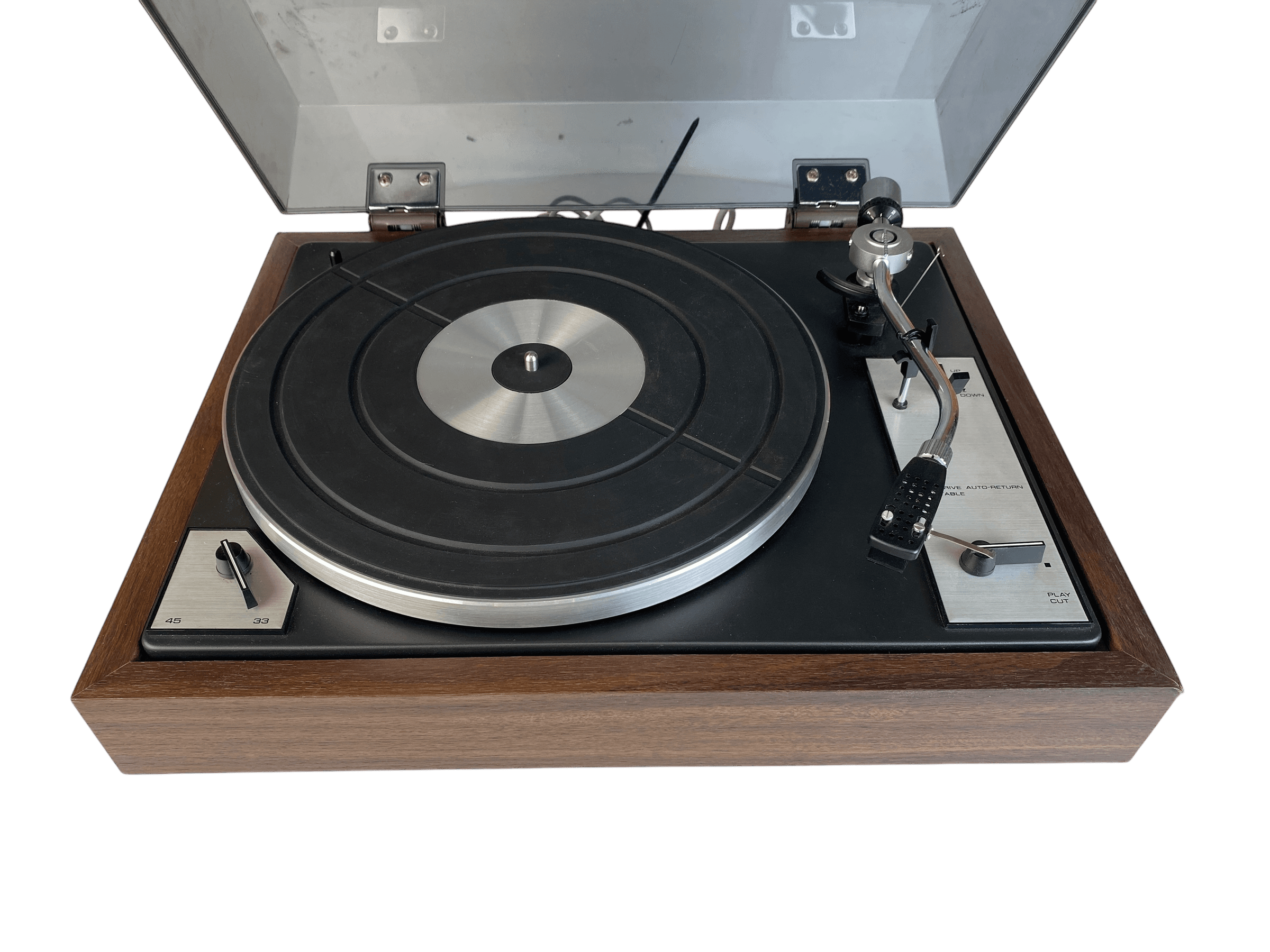 70s platespiller med S-arm bilde 5