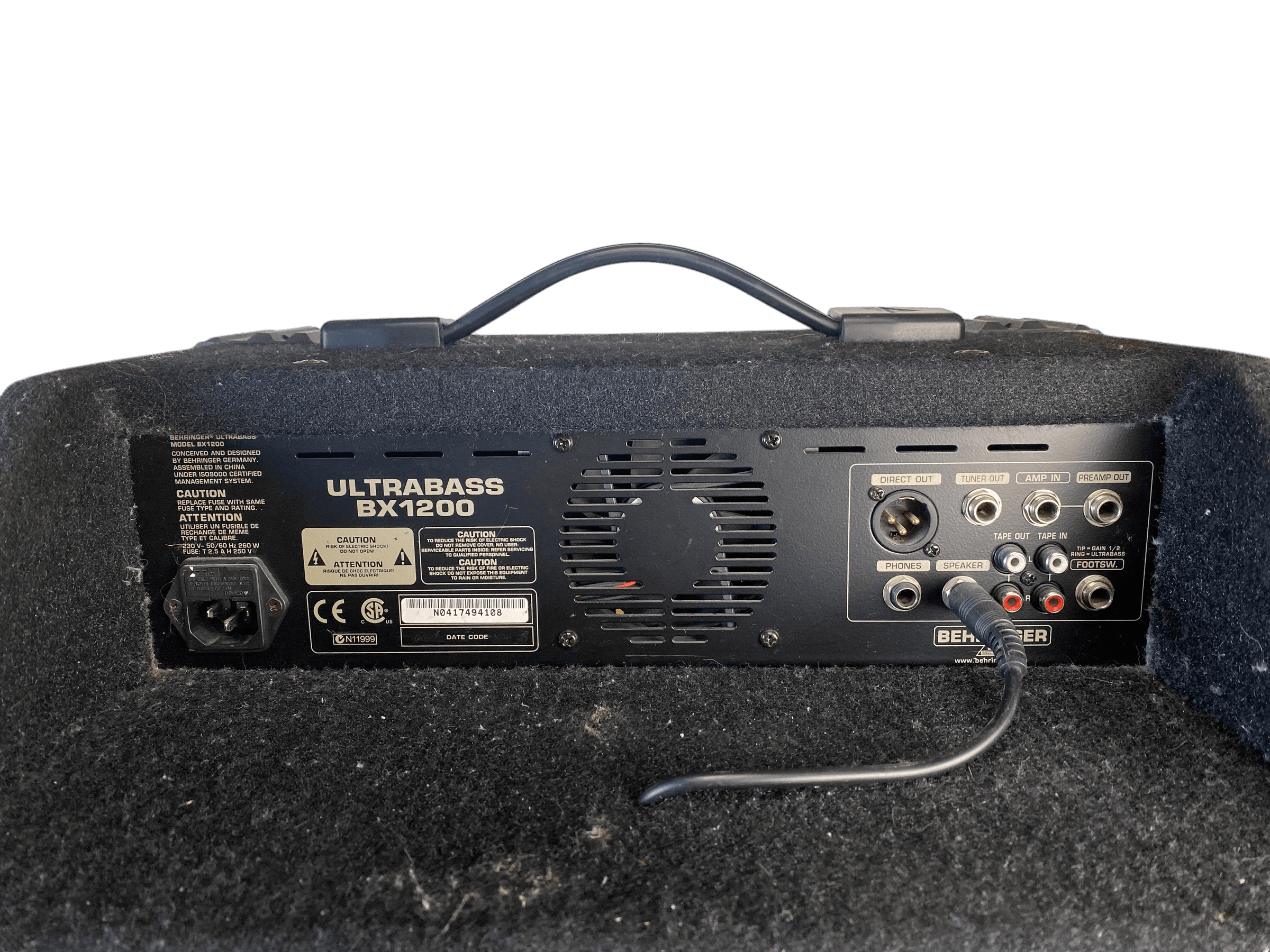 Behringer Ultrabass BX1200 bilde 5