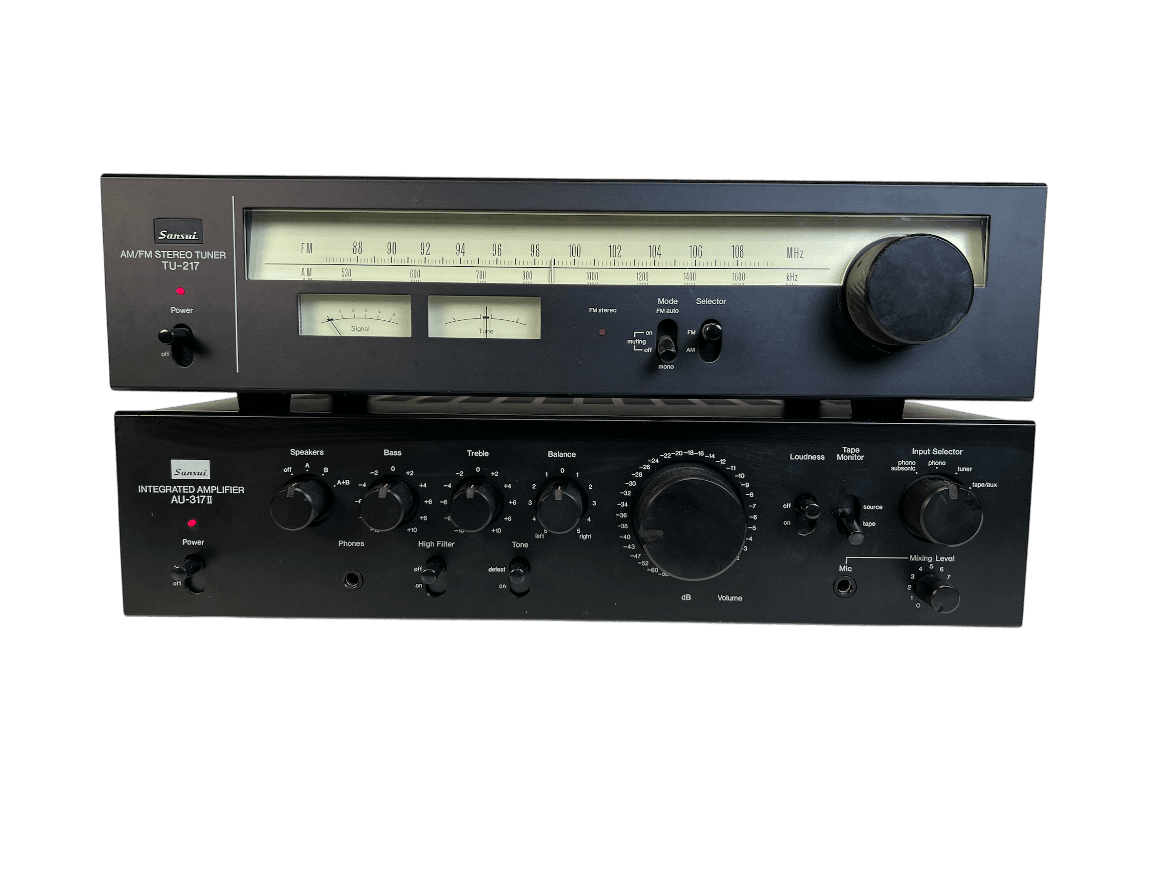 Sansui AU-317II & TU-217