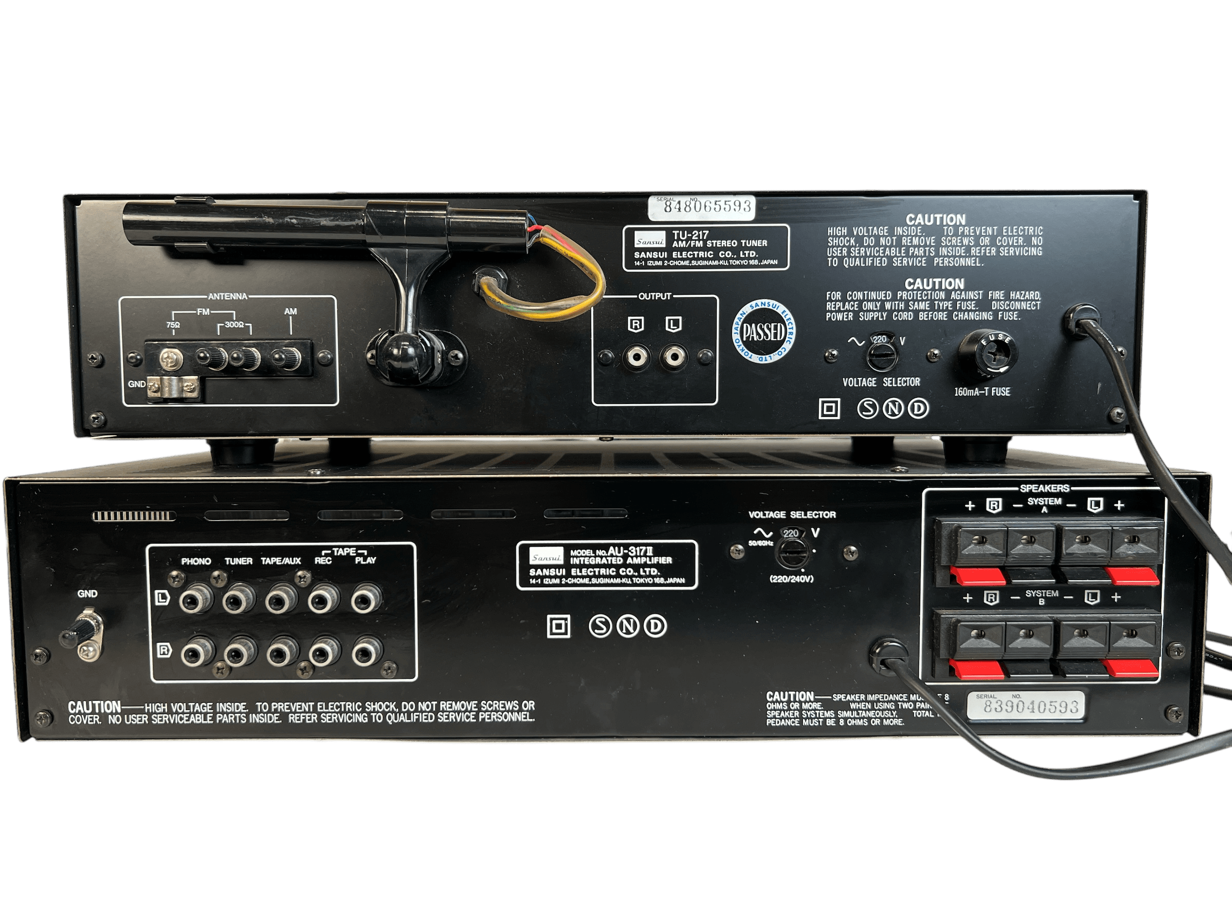 Sansui AU-317II & TU-217 bilde 4