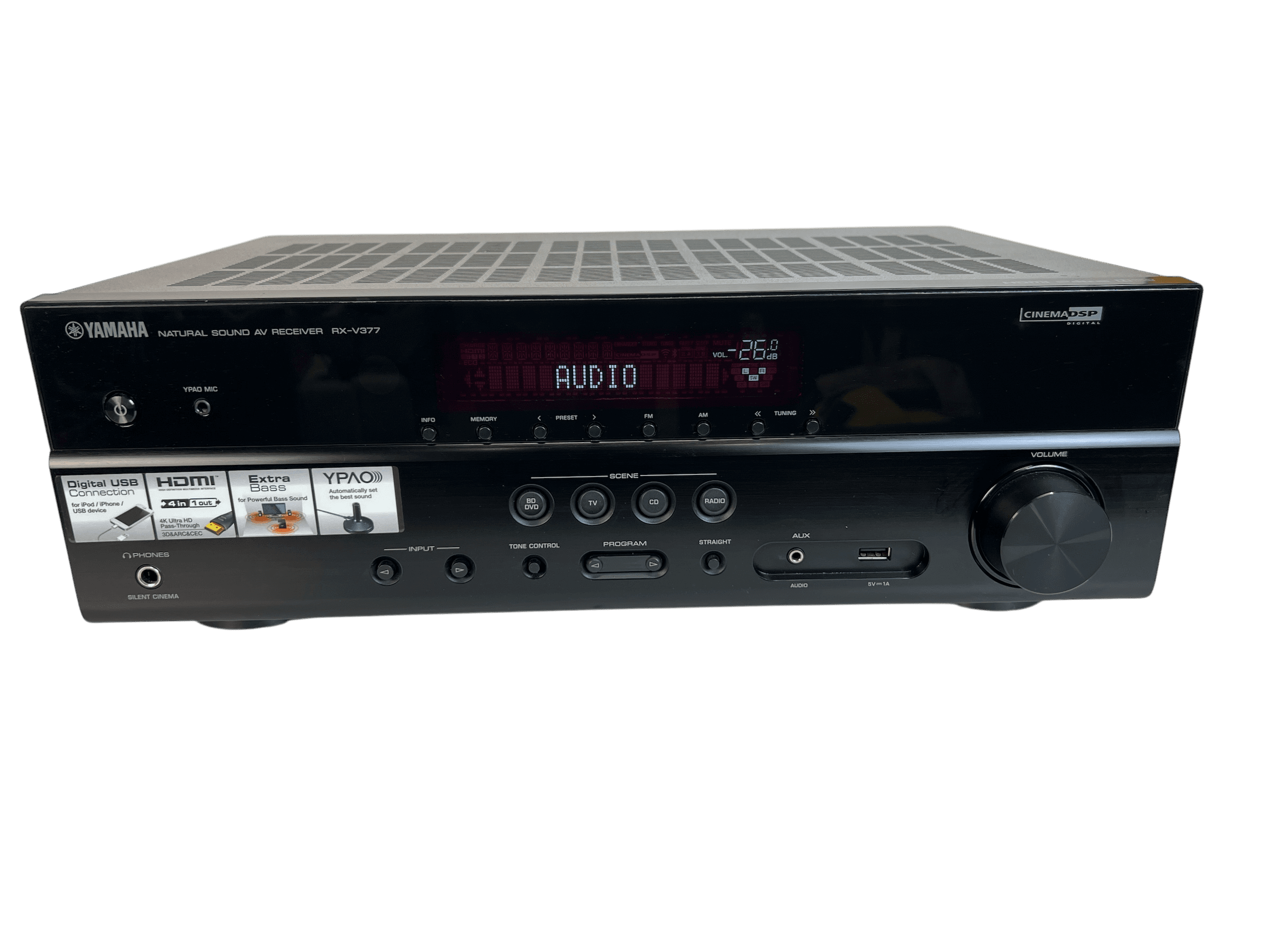 Yamaha RX-V377 m/ kontroll bilde 2