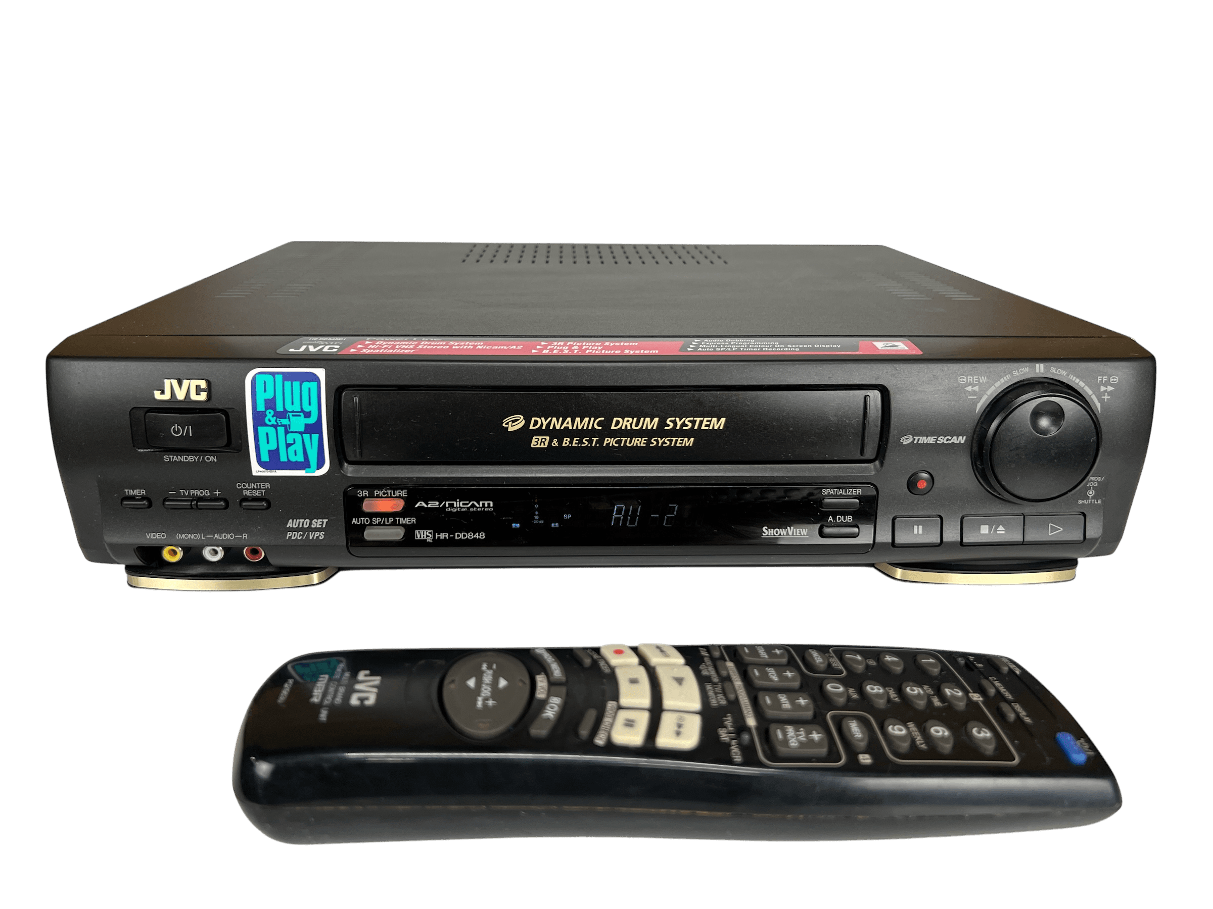 JVC HR-DD848 m/ kontroll