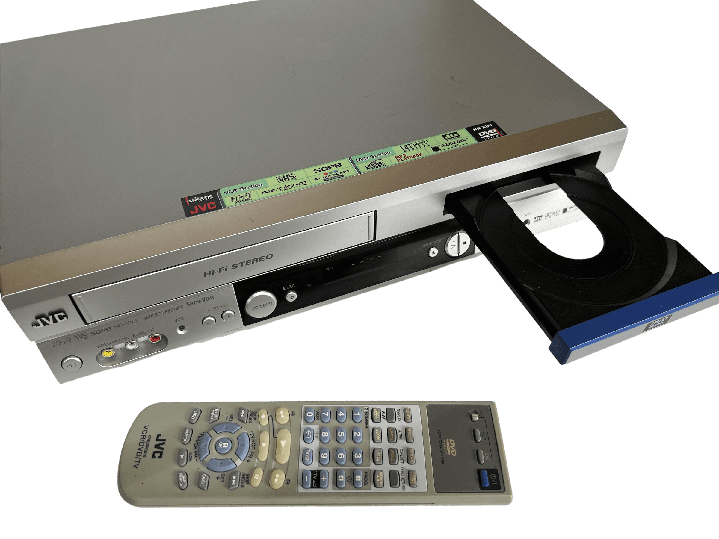 JVC HR-XV1 DVD/VHS Combo m/ kontroll bilde 3